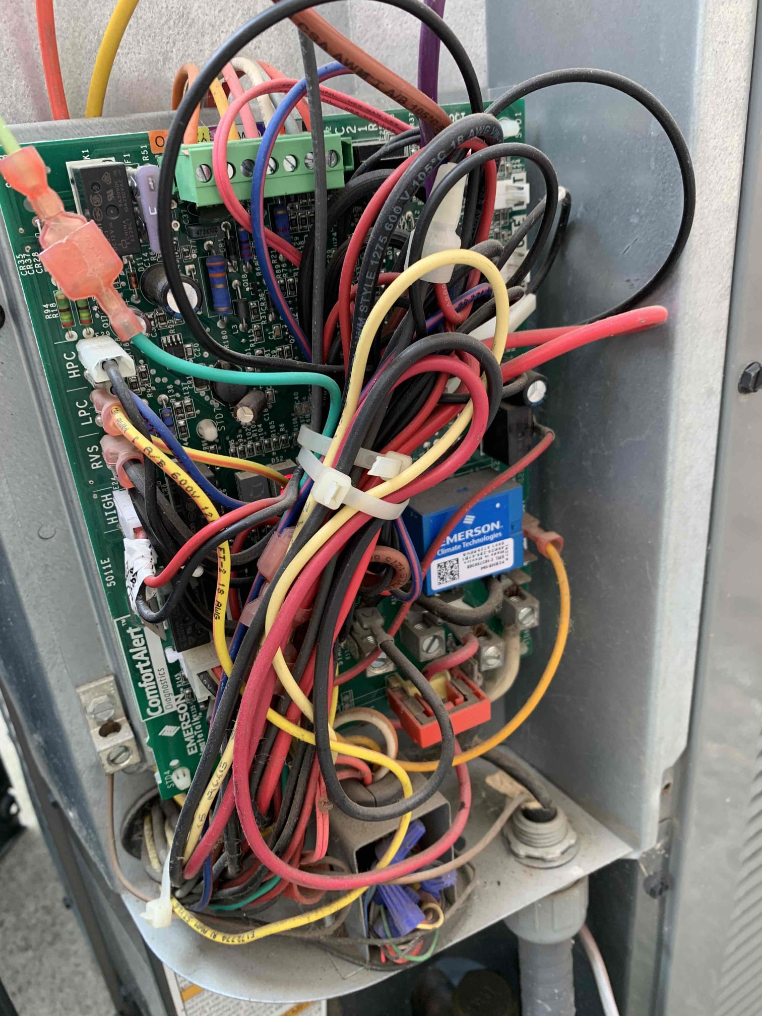 Preformed single system heating maintenance on a 2017 heat pump. I tested all electrical components on the inside unit. All tested within manufacturer specifications. I checked for cleanliness of the system. I found the ducts to be extremely covered in dust, along with the blower wheel and the inside coil. I changed the filter for the client today 20x25x4. I proceeded outside to check the electrical components on the outside unit. All tested within manufacturer specifications. I did notice the coil to be covered in dust as well. I provided estimates to have everything addressed and cleaned. Unit was heating upon departure. 