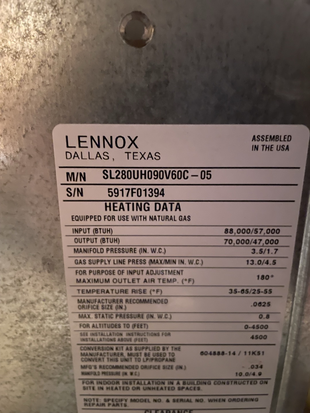 Performed thermostat installation and testing. Tested stage 1 and 2 heat and cool and found no issues. Unit in good working order upon departure. Wi-Fi connected and homeowner advised that they would take care of getting the app connected. Unit in good working order upon departure 