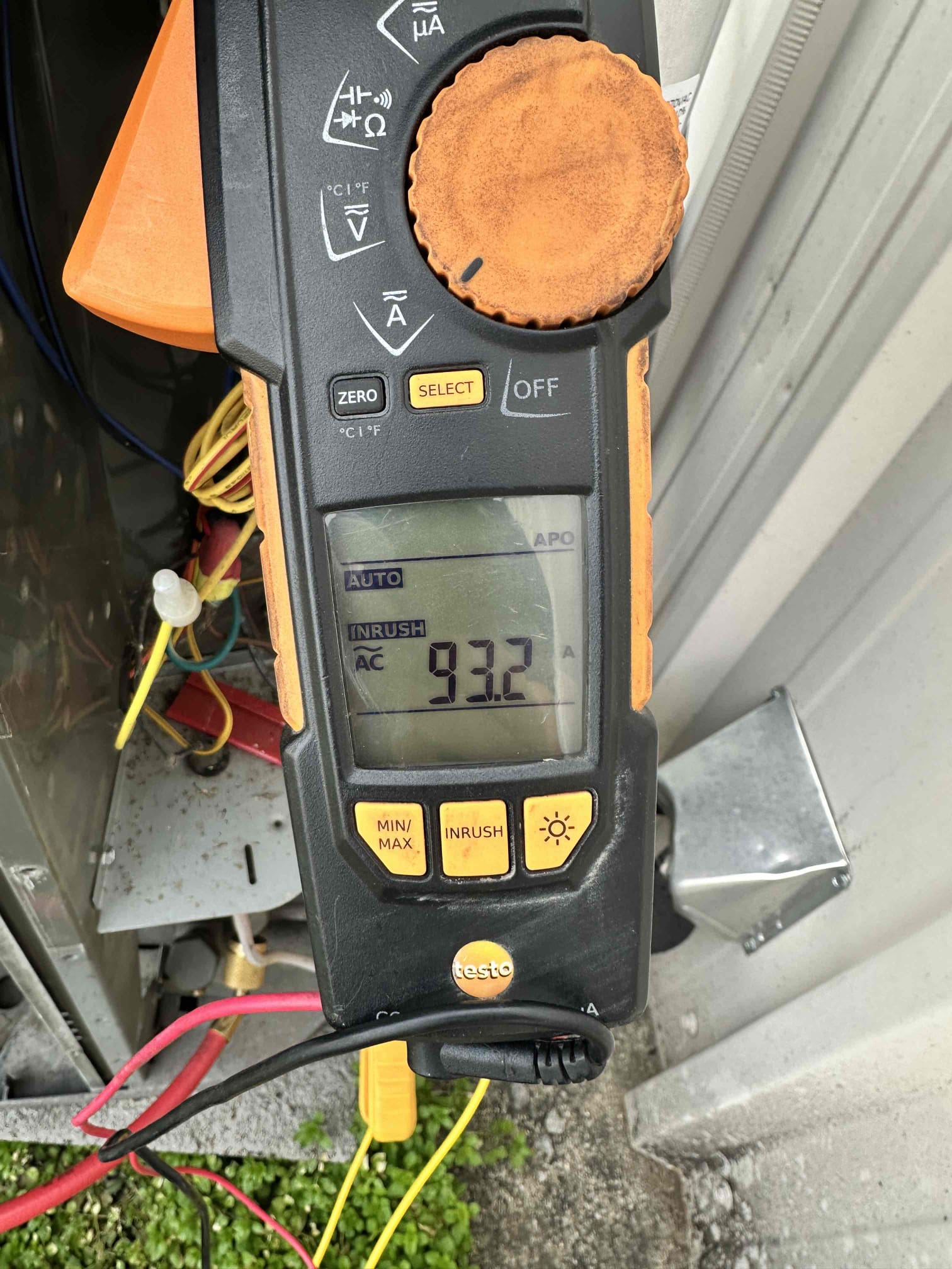 Upon arrival, I discovered an operational unit. I asked Carrie some question to help me better understand what happened. I tested the system in heating and cooling ensuring that the reversing valve is swapping between heating and cooling. I called and spoke with Jesse about a concern I had with the design. The area is rather big with 2 walk in freezers. It is a metal section of the building. It has only a 4 ton system with approximately 4 to 5 people in the area at most times. I believe the unit is doing all it can to keep up. With Jesse’s recommendation, I sped up the blowing speeds for the cycles to increase the volume of air production. With the concerns of a potentially intermittent faulty thermostat, I would like to provide on option for replacement.