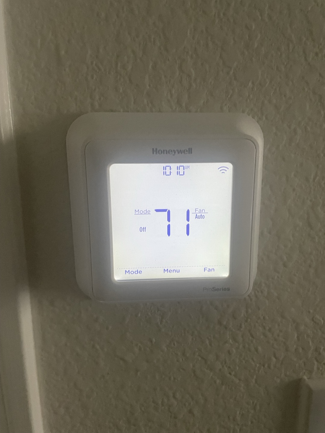 1. Rinsed condenser with water to promote heat exchange and reduce stress on system
2. Visually inspected condenser coil for debris/ dirty.
3. Inspected condenser fan motor.
4. Inspected condenser fan blades.
5. Inspected/ cleaned wiring connections.
6. Tested compressor/ condenser fan motor capacitor.
7. Checked compressor amp draw.
8. Checked condenser fan motor amp draw.
9. Inspected / replaced return filter.
10. Inspected return plenum for debris/ dirty.
11. Inspected evaporator coil.
12. Inspected blower motor/ blower wheel.
13. Checked blower amp draw.
14. Measured temperature differential from supply to return. 20 degrees measured.
15. Inspected drain lines and treated to prevent blockages 

Upon inspection of the upstairs air handler, I found no float switch on the primary drain line. Recommend addition of float switch to avoid water coming through the ceiling Should the drain line become clogged. Upon testing, I found high start amps on the outdoor unit. This is indicative of 