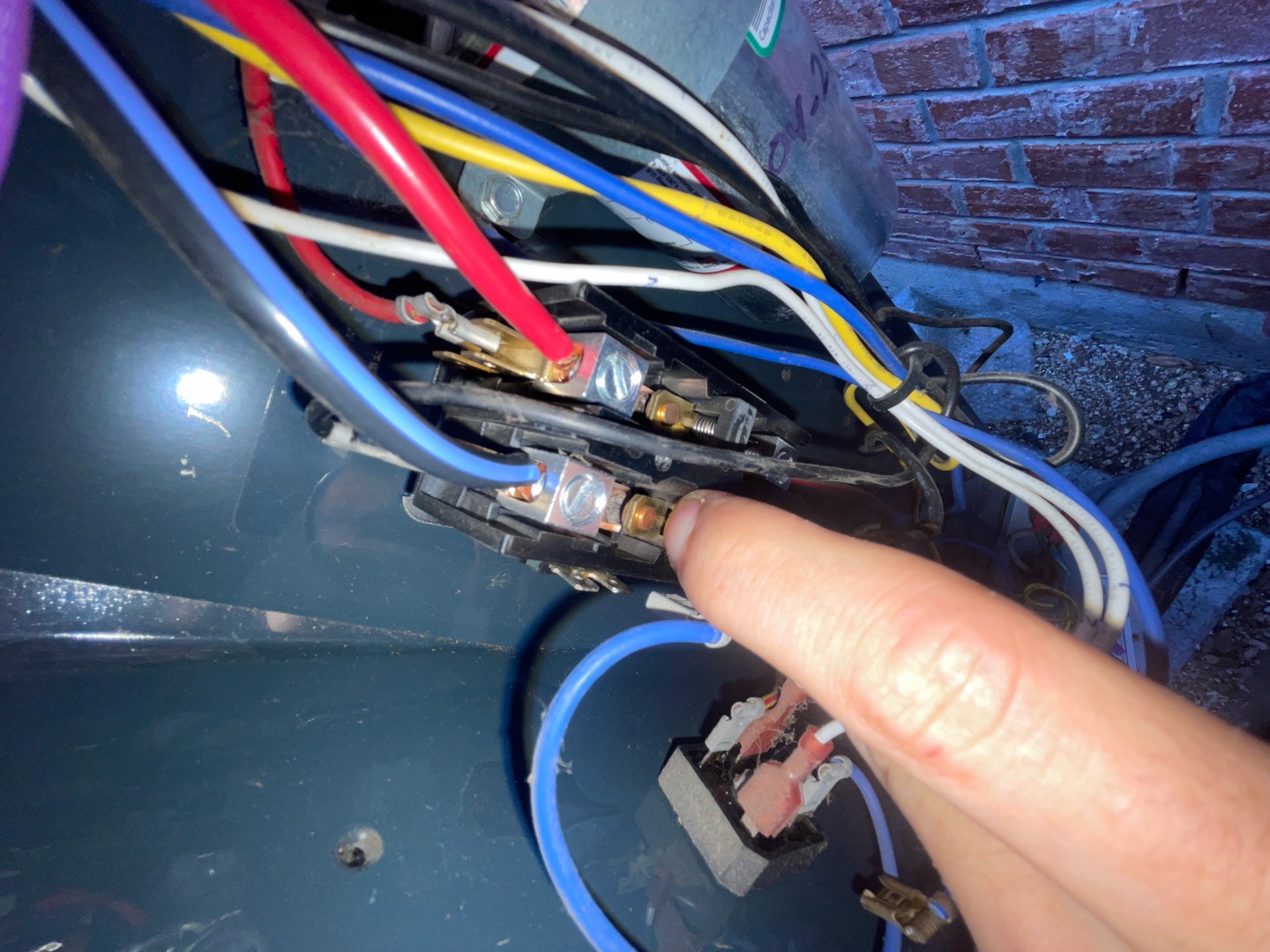 Frisco, TX - 1. Rinsed condenser with water to promote heat exchange and reduce stress on system
2. Visually inspected condenser coil for debris/ dirty.
3. Inspected condenser fan motor.
4. Inspected condenser fan blades.
5. Inspected/ cleaned wiring connections.
6. Tested compressor/ condenser fan motor capacitor.
7. Checked compressor amp draw.
8. Checked condenser fan motor amp draw.
9. Inspected / replaced return filter.
10. Inspected return plenum for debris/ dirty.
11. Inspected evaporator coil.
12. Inspected blower motor/ blower wheel.
13. Checked blower amp draw.
14. Measured temperature differential from supply to return. 20 degrees measured.
15. Inspected drain lines and treated to prevent blockages

Found supply temp measuring 64. Found refrigerant pressures to be low and checked previous work for leaks and found none. Found minor leakage around shrader valves. Tightened valve and added a touch of refrigerant to ensure system was working properly and found no further issues at this time.