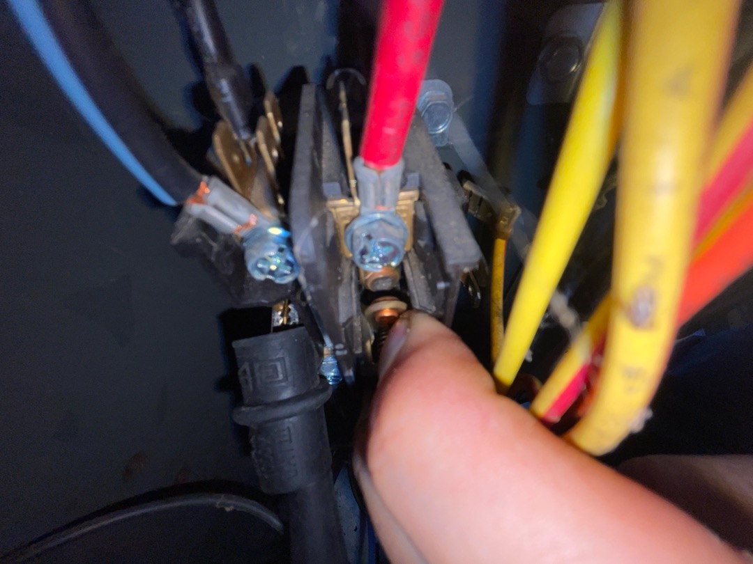 Sherman, TX - 1. Rinsed condenser with water to promote heat exchange and reduce stress on system
2. Visually inspected condenser coil for debris/ dirty.
3. Inspected condenser fan motor.
4. Inspected condenser fan blades.
5. Inspected/ cleaned wiring connections.
6. Tested compressor/ condenser fan motor capacitor.
7. Checked compressor amp draw.
8. Checked condenser fan motor amp draw.
9. Inspected / replaced return filter.
10. Inspected return plenum for debris/ dirty.
11. Inspected evaporator coil.
12. Inspected blower motor/ blower wheel.
13. Checked blower amp draw.
14. Measured temperature differential from supply to return. 20 degrees measured.
15. Inspected drain lines and treated to prevent blockages

Noticed drain line was draining but not very quickly. Advised customer I could attempt to clear the drain line with addition of a blowout valve as I could not clear it as it was tied to the hot water heater in the return.    After installation, I was then able to easily clear the line with my