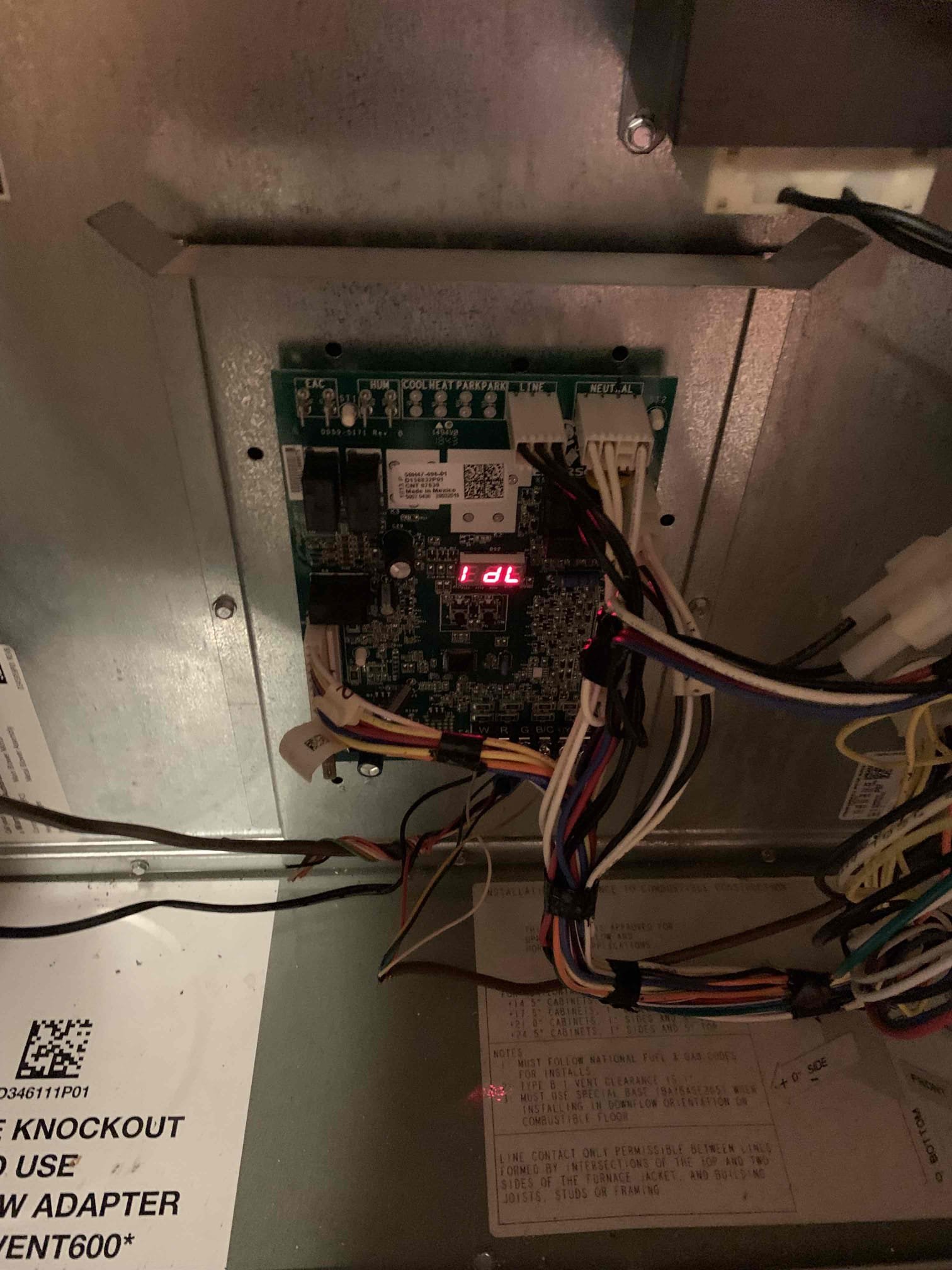 Frisco, TX - Upon completion of my thorough evaluation. I found that the evaporator and condenser coil could use a good deep cleaning. By cleaning both coils it can help maintain the performance and efficiency of the unit and help increase the life as well. I also found that the capacitor is the original capacitor from install and could benefit from being upgraded. Also the unit is over amping at 100 amps max amperage is at 124 amps. By installing a hard start kit, it can help the units compressor last longer by bringing those high amp down. By adding surge protection it can help protect the unit from lightning strikes and other types of power surges. 
