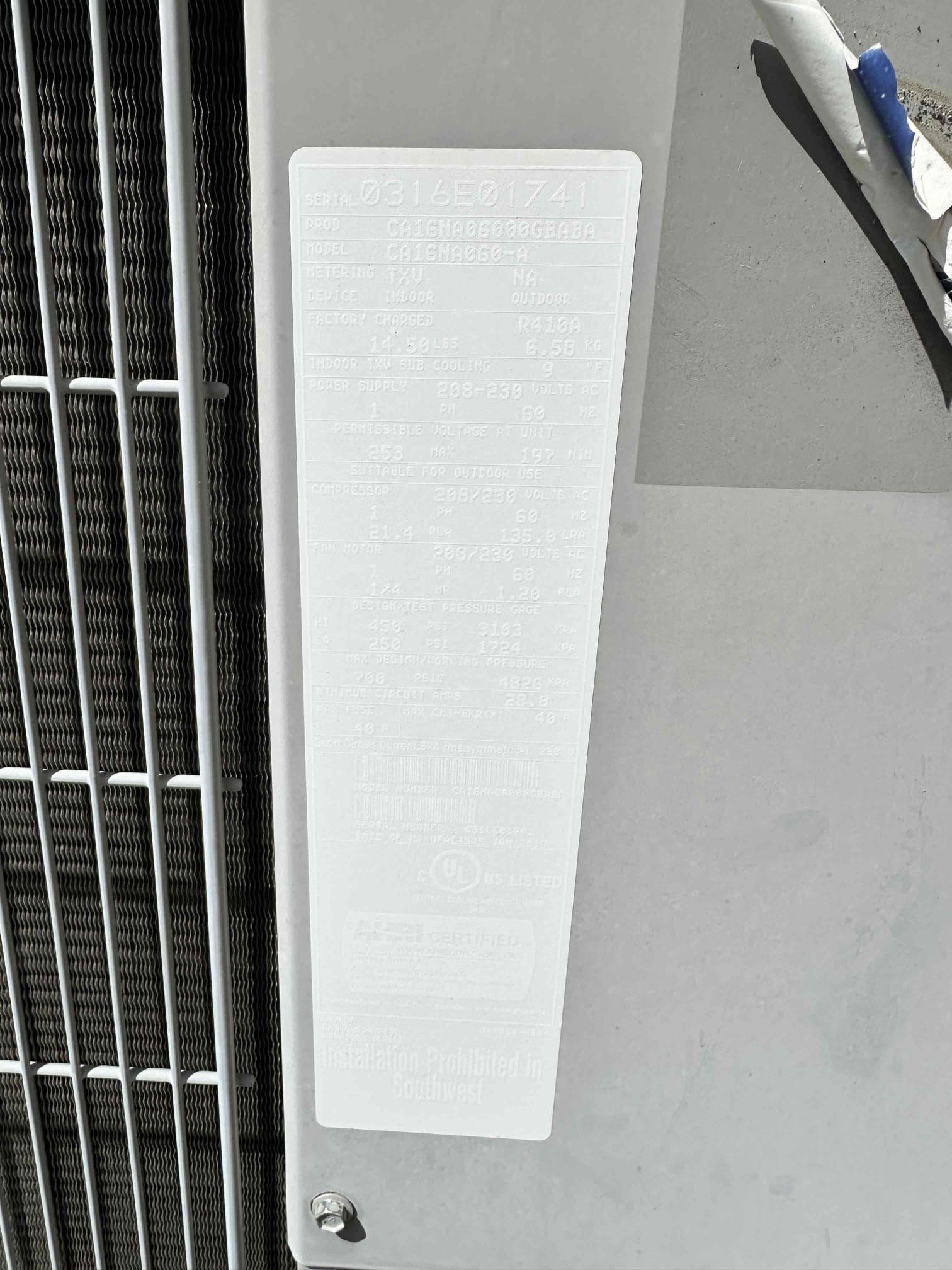 Van Alstyne, TX - I performed a single cooling maintenance on a 2016 gas system. I checked amps, capacitors, filter, electrical, drains, cleanliness, and safeties. After thoroughly evaluating the system, I noticed that the system could use a duct cleaning. I noticed that the system did not have surge protection to protect it during the spring weather. I offered options during the time of service. Customer declined during time of service.