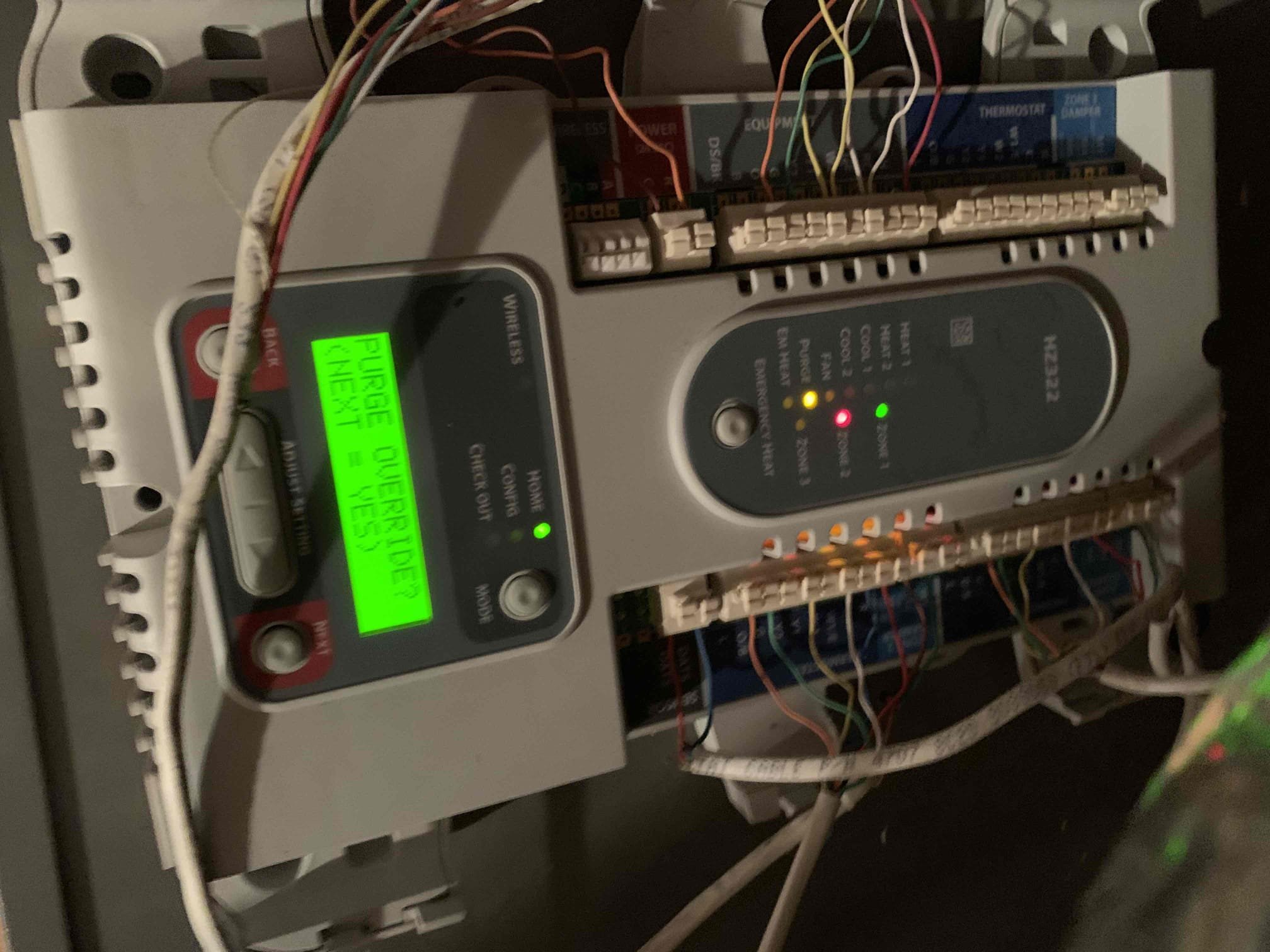 Frisco, TX - Upon my completion of my thorough evaluation of the downstairs you. I was able to confirm that there is an intermittent issue with the blower going in and out. I did speak with the client about them issue and she is fully aware of what is happening. Client would like to hold off on the repair for now and see what happens. I did let her know it could fail when I leave here today or it could fail way into the future. Unit is currently cooling upon departure. 