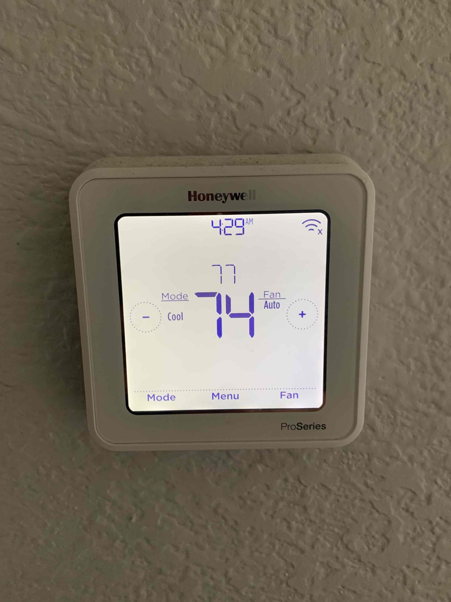 Frisco, TX - Upon my completion of my thorough evaluation of the downstairs you. I was able to confirm that there is an intermittent issue with the blower going in and out. I did speak with the client about them issue and she is fully aware of what is happening. Client would like to hold off on the repair for now and see what happens. I did let her know it could fail when I leave here today or it could fail way into the future. Unit is currently cooling upon departure. 