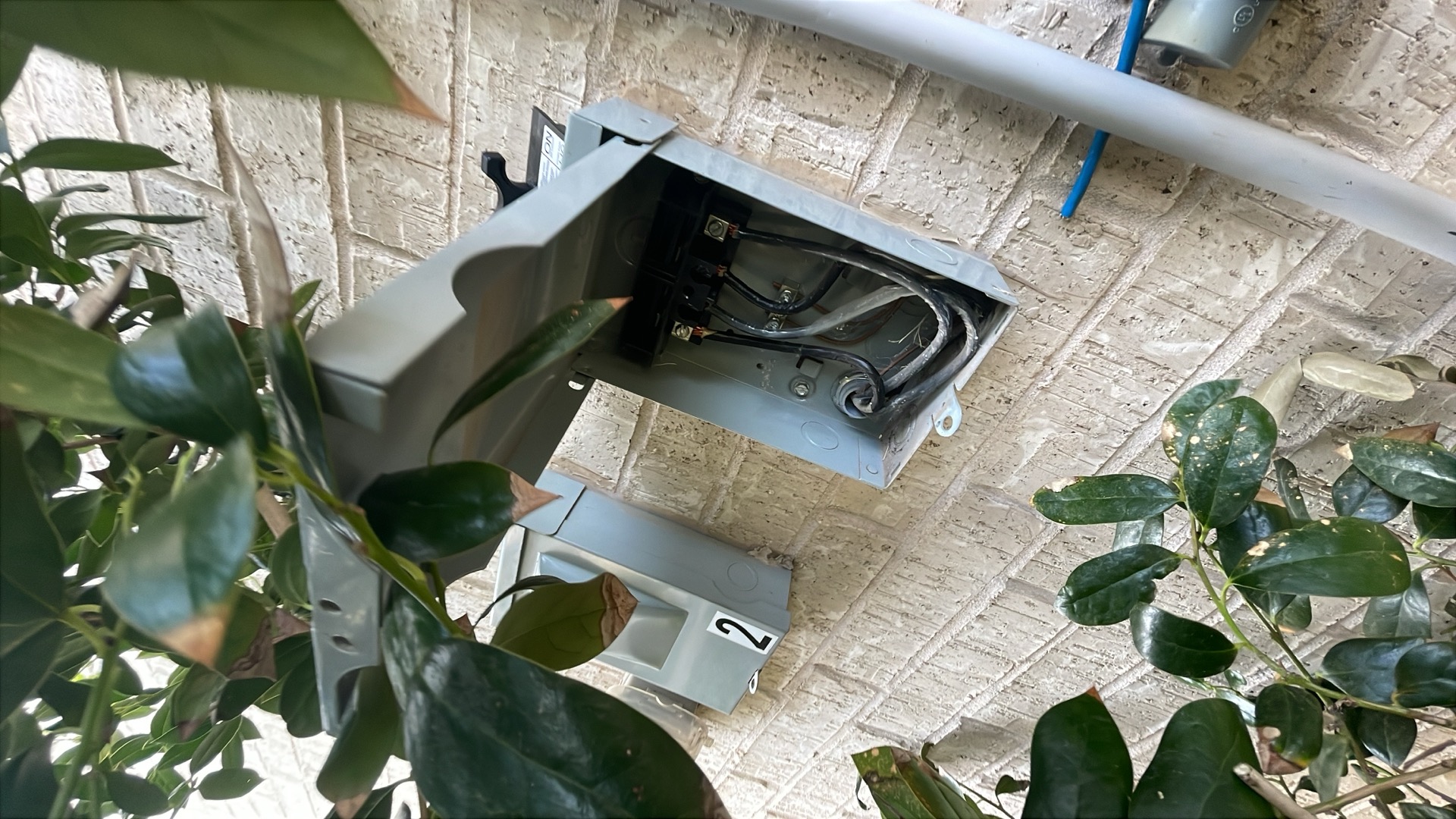 Frisco, TX - 1. Visually inspected condenser coil for leaks and abnormalities.
2. Inspected condenser fan motor, blades and bearings.
3. Inspected, cleaned, and, tightened wiring connections.
4. Measured capacitance of  compressor/fan motor capacitor.
5. Inspected and measured resistance of contactor
6. Measured compressor current draw.
7. Measured condenser fan motor amp draw.
8. Inspected and replaced return filter.
9. Inspected return plenum for dust or debris.
10. Inspected evaporator coil for cleanliness and oxidation.
11. Inspected blower motor/ blower wheel for dust and debris
12. Measured blower motor current draw.
13. Measured temperature differential from supply to return. 20 degrees measured.
14. Tested drain lines for proper drainage and treated to prevent blockages.

 Both units outdoor coils are extremely dirty and plugged with dirt and debris. This will prevent airflow from passing through the coils and will cause a huge amount of stress on compressor, connected electrical components