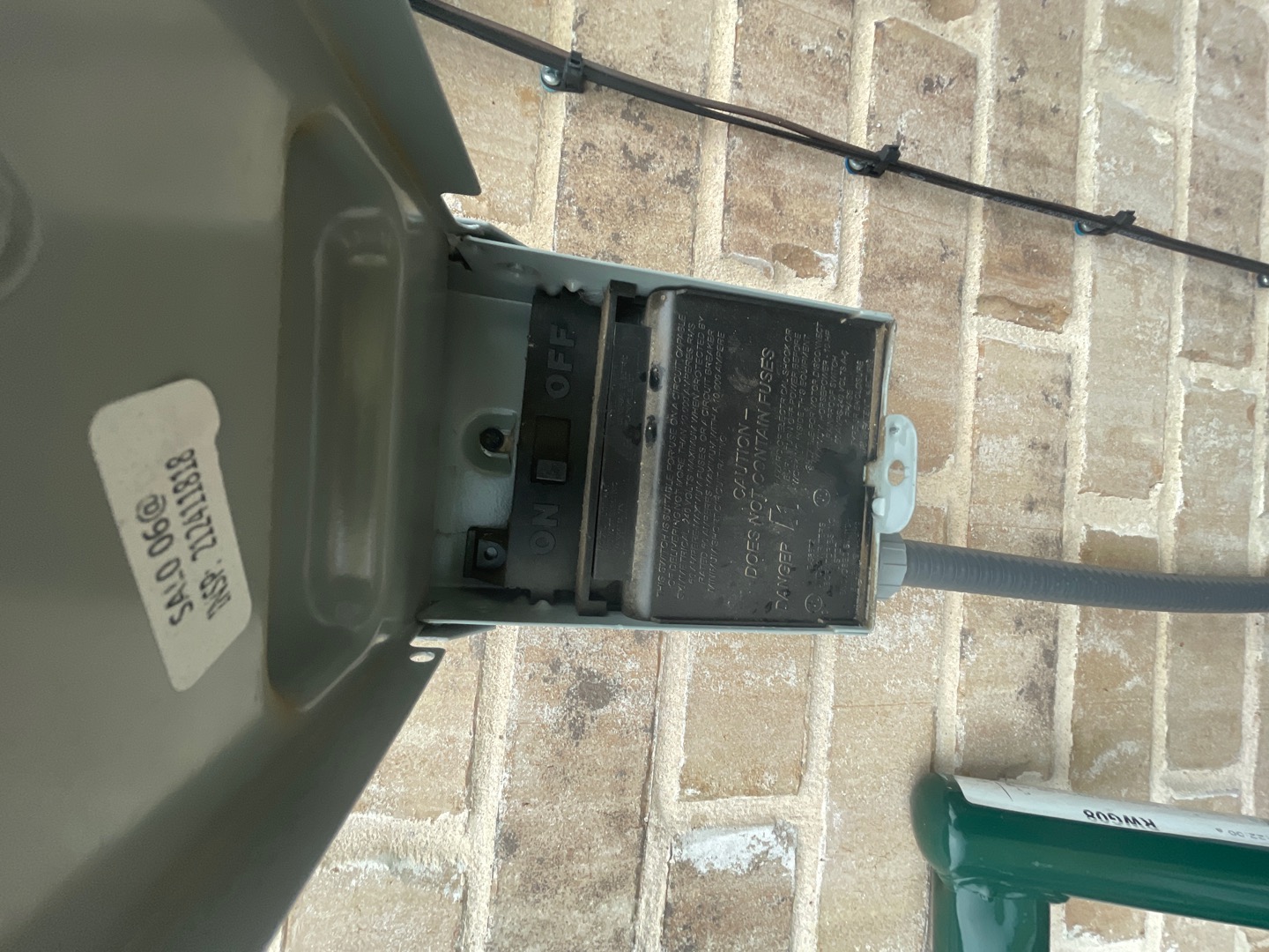 Van Alstyne, TX - 1. Visually inspected condenser coil for leaks and abnormalities.
2. Inspected condenser fan motor, blades and bearings.
3. Inspected, cleaned, and, tightened wiring connections.
4. Measured capacitance of  compressor/fan motor capacitor.
5. Inspected and measured resistance of contactor
6. Measured compressor current draw.
7. Measured condenser fan motor amp draw.
8. Inspected and replaced return filter.
9. Inspected return plenum for dust or debris.
10. Inspected evaporator coil for cleanliness and oxidation.
11. Inspected blower motor/ blower wheel for dust and debris
12. Measured blower motor current draw.
13. Measured temperature differential from supply to return. 20 degrees measured.
14. Tested drain lines for proper drainage and treated to prevent blockages.
15. Rinsed condenser with water to promote heat exchange and reduce stress on system by removing dust and debris.

Found no float switch on attic unit. Float switch is intended to shut unit off if primary drain line becomes