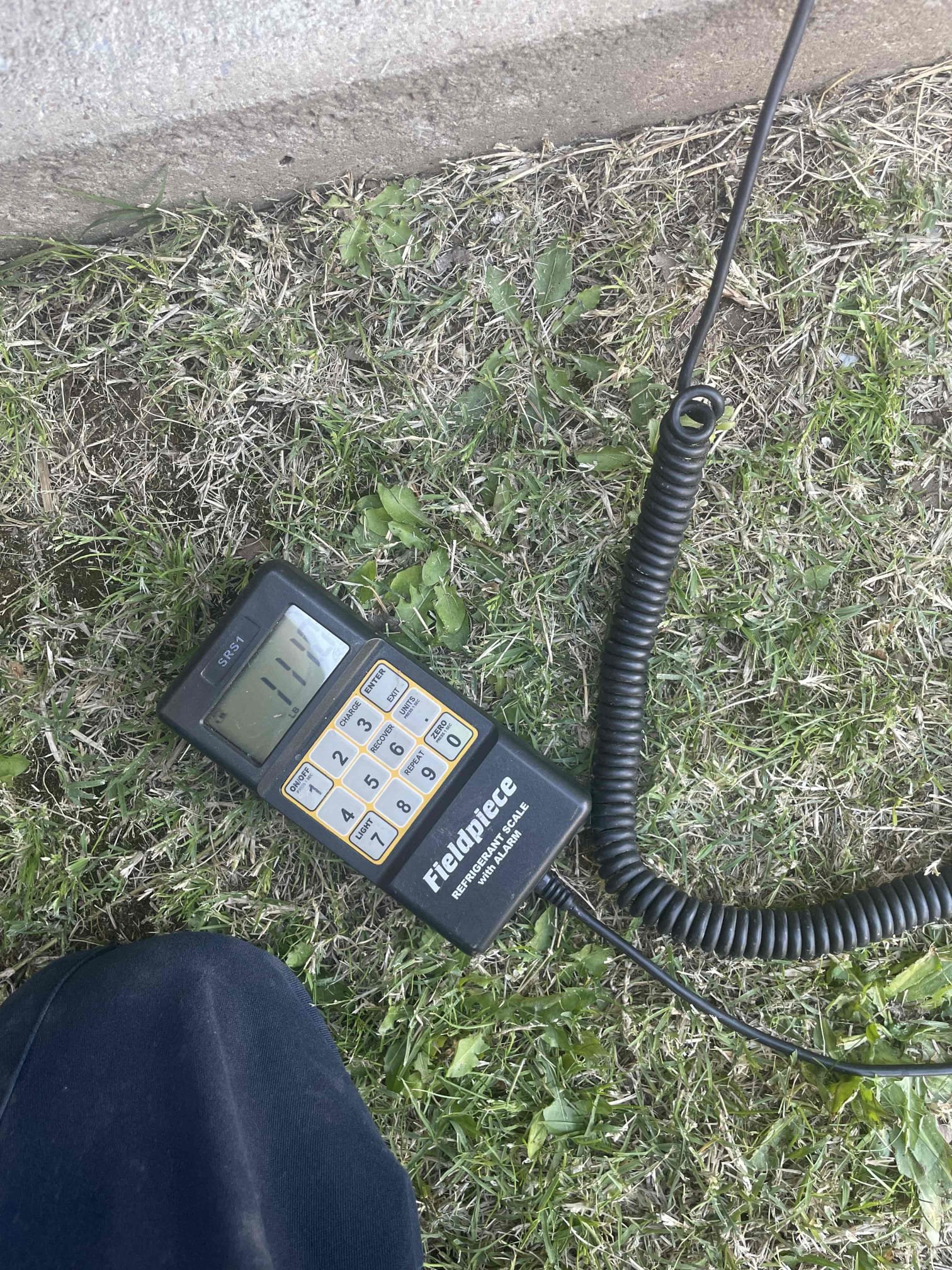 Performed drain line clearing and tested to ensure line was fully clear. Added 2 lbs of 410A. Measured 52 degree supply. Unit in good working order upon departure.