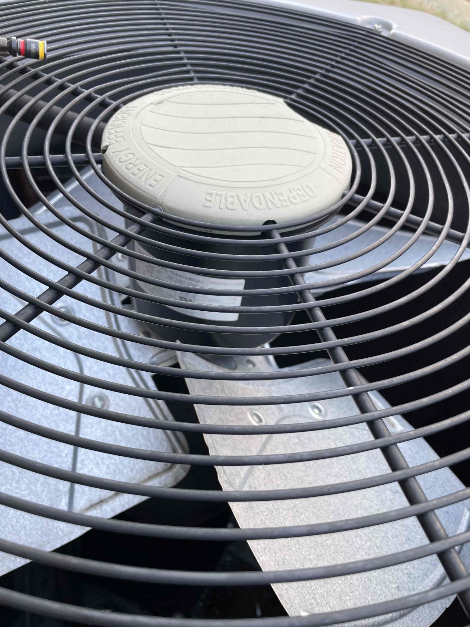 Frisco, TX - 1. Visually inspected condenser coil for leaks and abnormalities.
2. Inspected condenser fan motor, blades and bearings.
3. Inspected, cleaned, and, tightened wiring connections.
4. Measured capacitance of  compressor/fan motor capacitor.
5. Inspected and measured resistance of contactor
6. Measured compressor current draw.
7. Measured condenser fan motor amp draw.
8. Inspected and replaced return filter.
9. Inspected return plenum for dust or debris.
10. Inspected evaporator coil for cleanliness and oxidation.
11. Inspected blower motor/ blower wheel for dust and debris
12. Measured blower motor current draw.
13. Measured temperature differential from supply to return. 20 degrees measured.
14. Tested drain lines for proper drainage and treated to prevent blockages.
15. Rinsed condenser with water to promote heat exchange and reduce stress on system by removing dust and debris.

Found capacitors on both outdoor units testing outside of manufacturer specifications and liable to fail at 