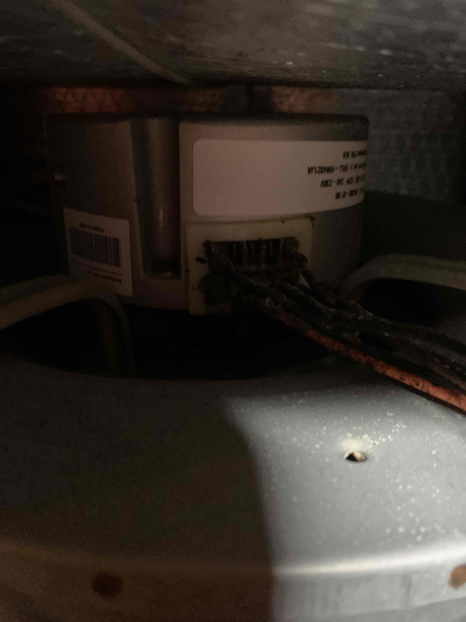 Allen, TX - Upon arrival system was not working. I proceeded to the attic where I found a blown 3 amp fuse. I replaced the fuse and removed the metal covering from the housing of the air handler board. The fuse didn’t blow and unit continued to work normally after removing the metal off the wires. I repaired wires also. 

Preformed cooling maintenance on the system. The unit could benefit from having a deep cleaning done on all the major components in the attic. There is dust build up on each component and the drain lines aren’t draining well, all electrical tested within manufacturer specifications after repair, I replaced filter for the client. 20x25x4. On the outside unit all electrical tested within manufacturer specifications. Except for the capacitor it was reading 30/45. It is failing. But is still operating the unit. I rinsed the outside unit with water. Unit was cooling upon departure.
Found blown fuse upon arrival. Found that the metal door covering the board on the air handler on the bl