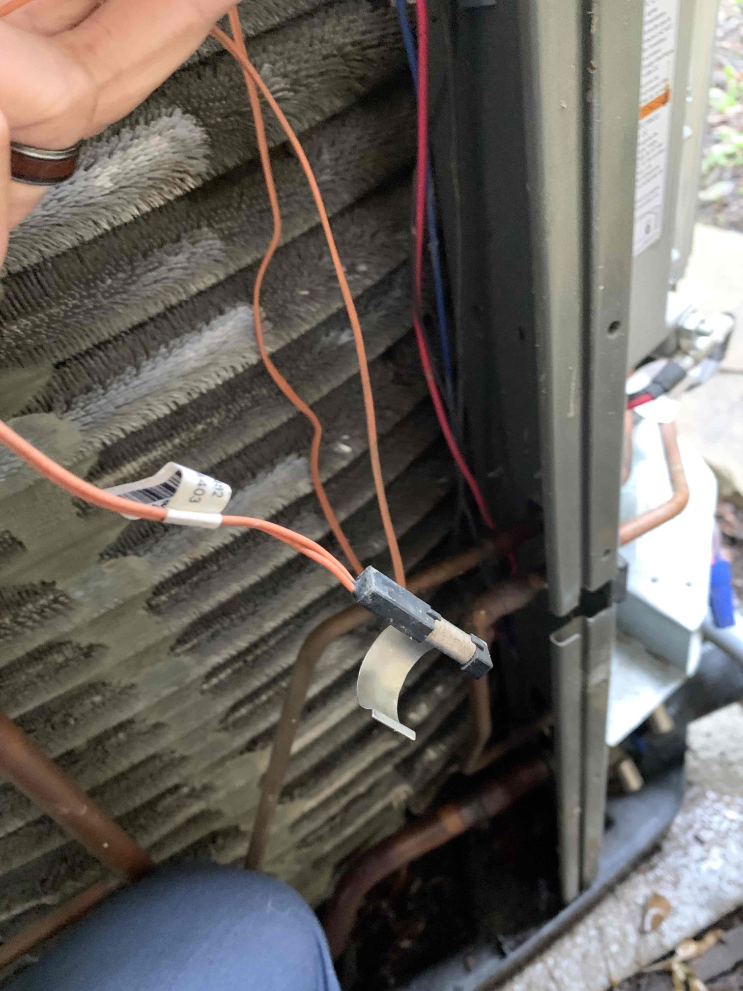 McKinney, TX - Replaced suction line temperature sensor. Insured unit was cooling properly upon departure.