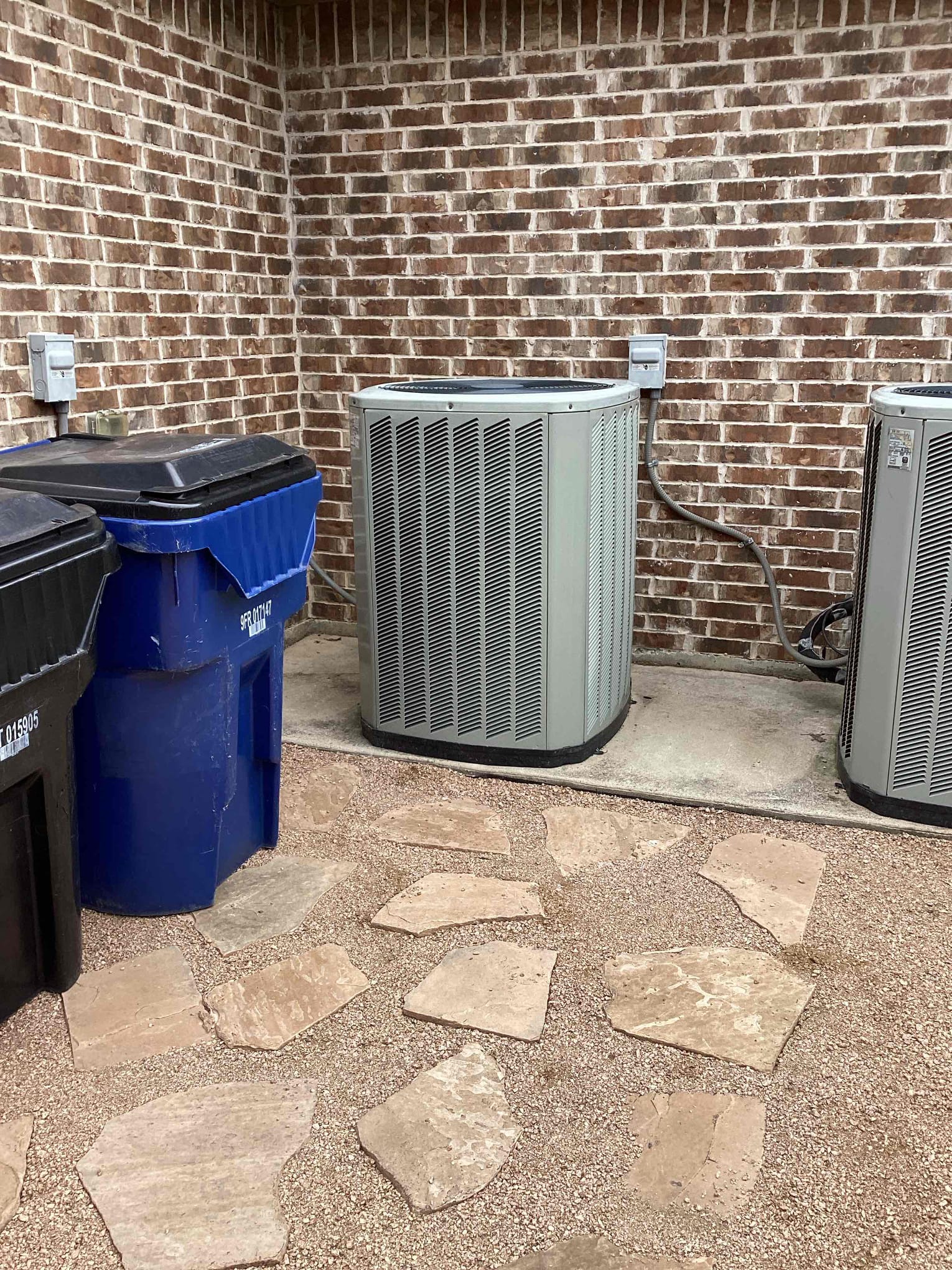 Frisco, TX - Upon arrival, I found the system cooling mostly as intended. I thoroughly evaluated the 2012 gas system. The customer informed me that when the system was frozen the blower motor was hardly performing. Likely the ECM control module is intermittently failing. I checked refrigerant pressures. I observed that the pressures are slightly low indicating a leak is present. The location of the potential leak is unknown currently. According to the gauges and appearance of the outdoor unit, I am advising the outdoor unit be deep cleaned. I went over the options and solutions for these issues that were noticed. Customer scheduled to have the comfort advisor to come by and go over replacement options for the downstairs unit. The visit is scheduled for after 5pm on Monday 5/11. 