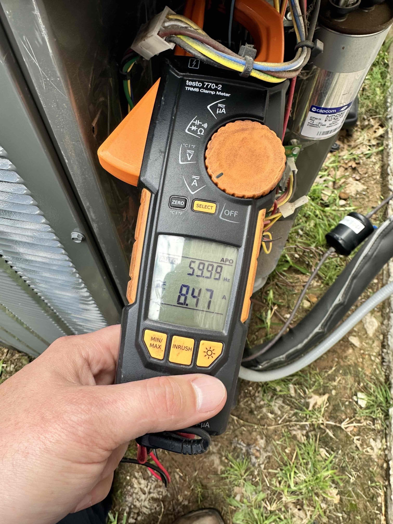 Melissa, TX - I returned to install the warranty outdoor temperature sensor. I reset and tested the system. System is cooling upon departure. 