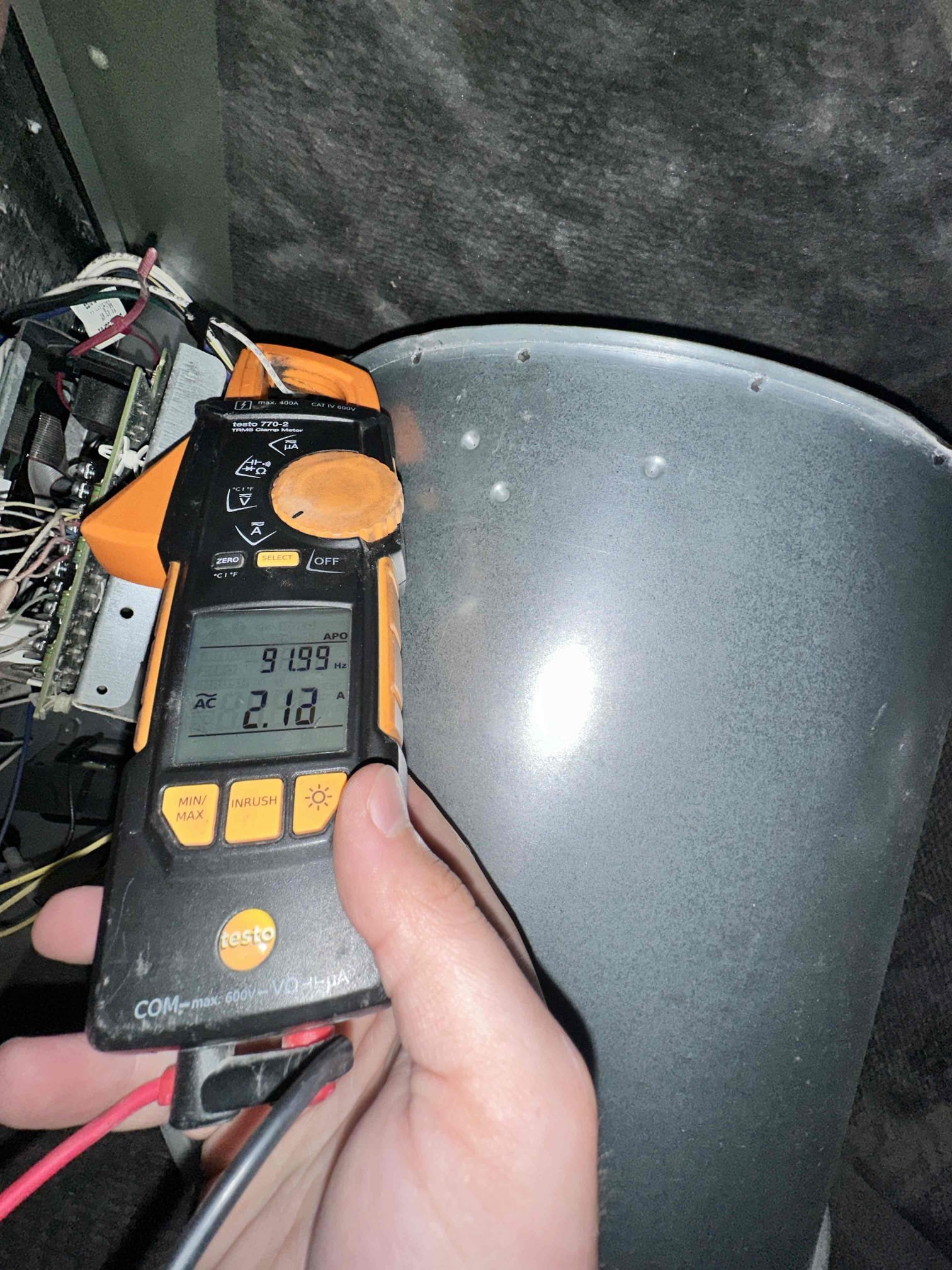 Anna, TX - I performed a single cooling maintenance on a 2020 gas system. I cueck3d amps, capacitors, filter, electrical, drains, and cleanliness. During my thorough evaluation, I discovered that the evaporator coil, condensing coil, and ducts needs cleaning. There is a crushed return duct and needs 4’ of 7” duct to fix it correctly. The outdoor capacitor failed testing and customer wants to wait until complete failure to repair. The customer wants to wait to do the second surge protector. I installed the outdoor sure protected during the maintenance visit today and collected a none refundable deposit for the sold job. Customer would like us to do the duct repair 5/18 at 10am.