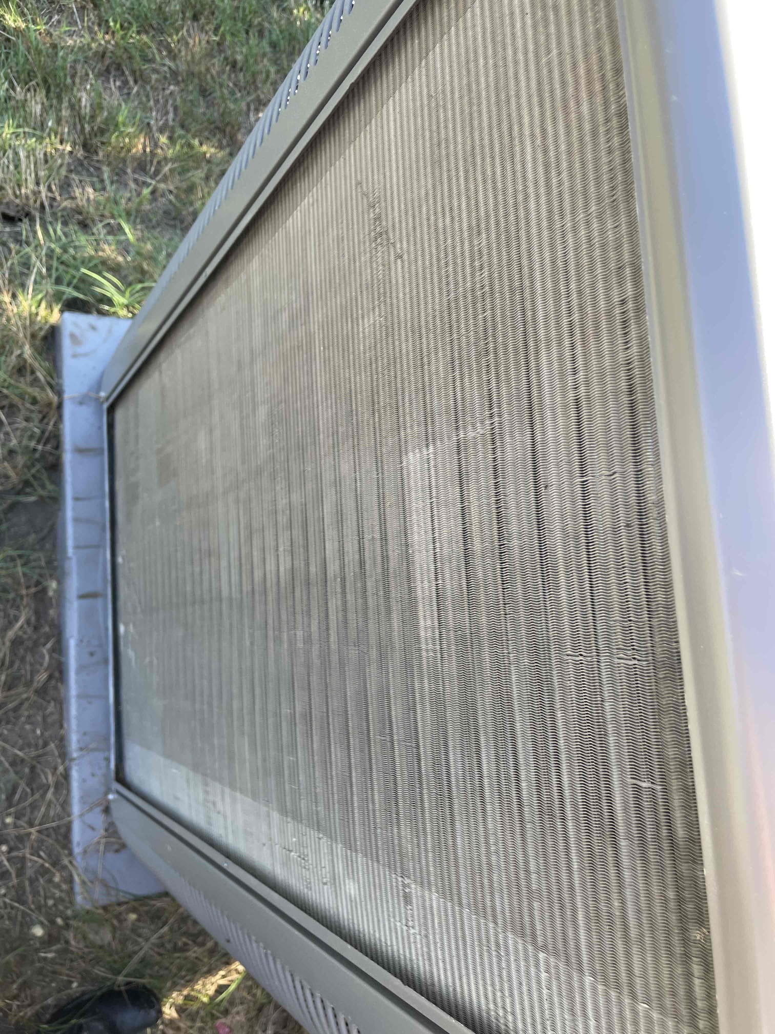 Melissa, TX - 1.  Visually inspected condenser coil for leaks and abnormalities.
2. Inspected condenser fan motor, blades and bearings.
3. Inspected, cleaned, and, tightened wiring connections.
4. Measured capacitance of  compressor/fan motor capacitor.
5. Inspected and measured resistance of contactor
6. Measured compressor current draw.
7. Measured condenser fan motor amp draw.
8. Inspected and replaced return filter.
9. Inspected return plenum for dust or debris.
10. Inspected evaporator coil for cleanliness and oxidation.
11. Inspected blower motor/ blower wheel for dust and debris
12. Measured blower motor current draw.
13. Measured temperature differential from supply to return. 20 degrees measured.
14. Tested drain lines for proper drainage and treated to prevent blockages.
15. Rinsed condenser with water to promote heat exchange and reduce stress on system by removing dust and debris.

Found capacitor and contactor testing outside of manufacturer specifications. 31.7/35 on capacitor and cont