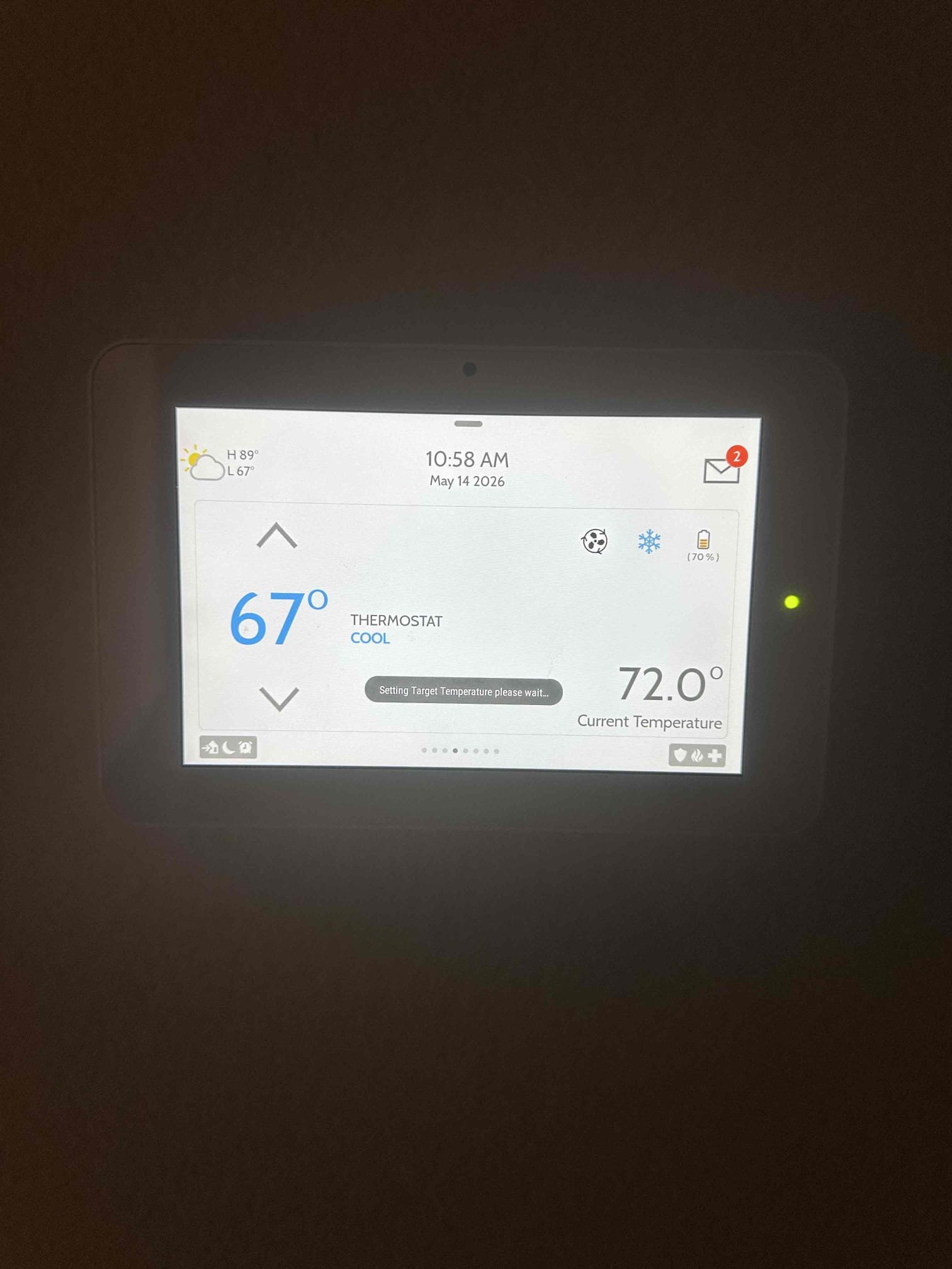 Anna, TX - I performed a single cooling maintenance on a 2020 heat pump system. I checked amps, capacitors, filter, electrical, cleanliness, and drains. During my thorough evaluation, I discovered a substantial amount of growth inside of the air handler and that the equipment did not have surge protection. I presented an options to clean the growth out, install a preventative for the growth, and a surge protector for the outdoor unit. 