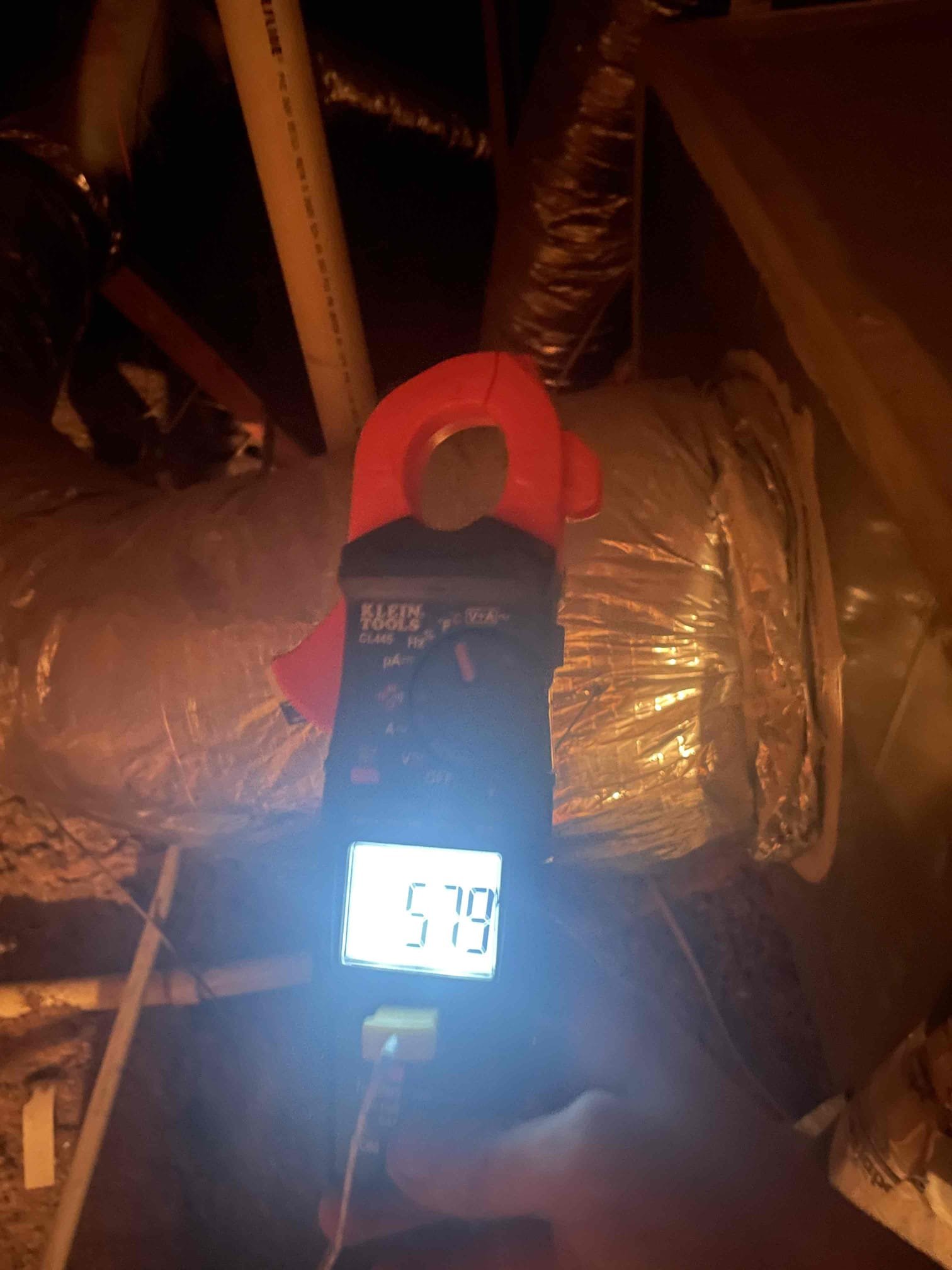 Frisco, TX - Arrived on site found thermostat with no display. Tested voltage to thermostat and found 24V. This confirms the thermostat is no longer functioning and must be replaced. Performed thermostat installation and programming. Tested functionality and found all to be working well 57 degree supply 80 return. No further issues at this time system running upon departure.