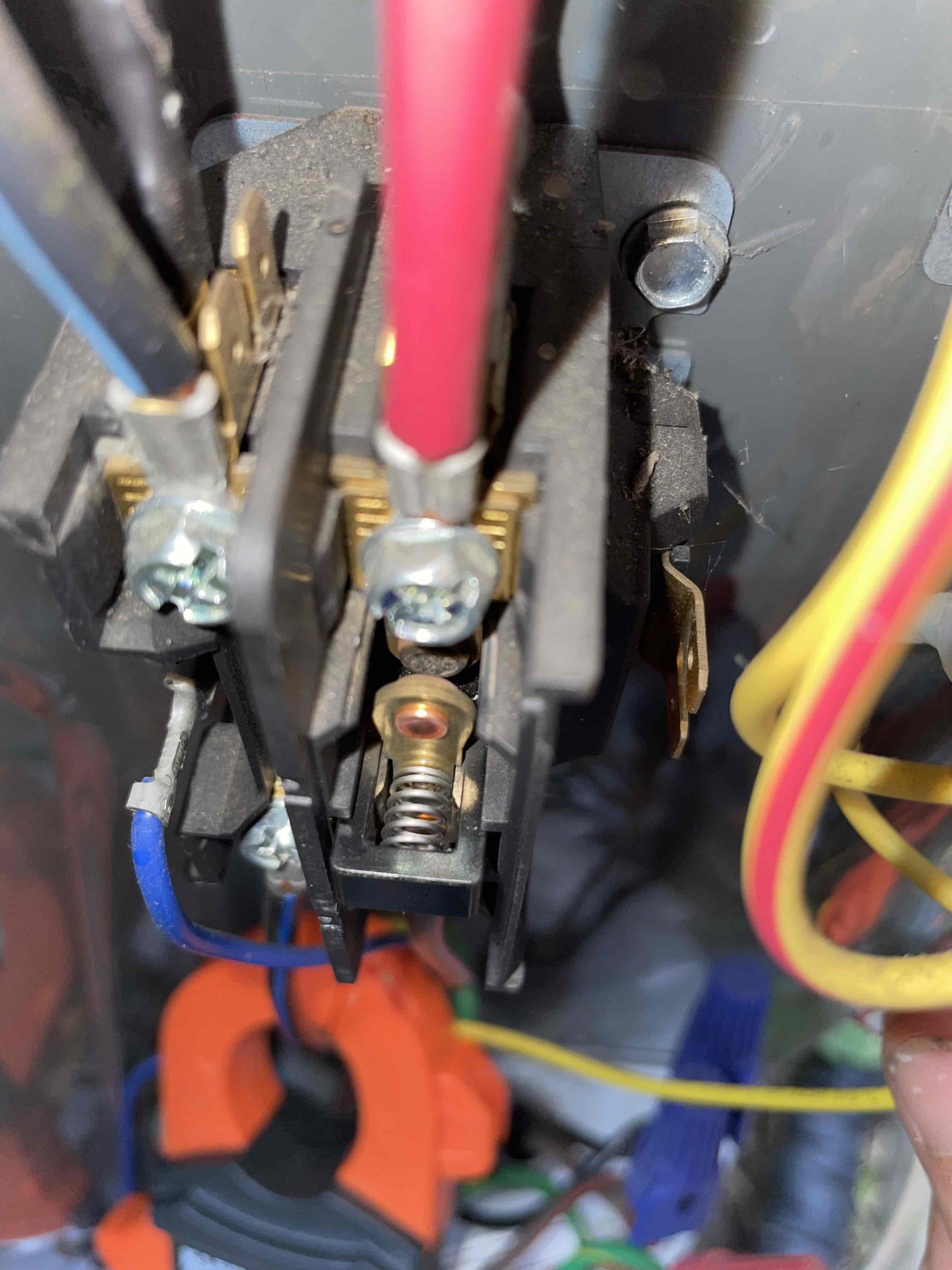 Allen, TX - 1.  Visually inspected condenser coil for leaks and abnormalities.
2. Inspected condenser fan motor, blades and bearings.
3. Inspected, cleaned, and, tightened wiring connections.
4. Measured capacitance of  compressor/fan motor capacitor.
5. Inspected and measured resistance of contactor
6. Measured compressor current draw.
7. Measured condenser fan motor amp draw.
8. Inspected and replaced return filter.
9. Inspected return plenum for dust or debris.
10. Inspected evaporator coil for cleanliness and oxidation.
11. Inspected blower motor/ blower wheel for dust and debris
12. Measured blower motor current draw.
13. Measured temperature differential from supply to return. 20 degrees measured.
14. Tested drain lines for proper drainage and treated to prevent blockages.
15. Rinsed condenser with water to promote heat exchange and reduce stress on system by removing dust and debris.

Downstairs condenser is starting to show signs of oxidation. Advised condenser cleaning, not very urgent at