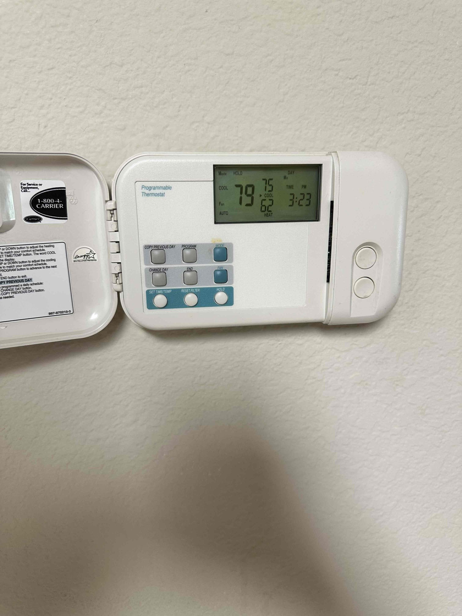 Anna, TX - Upon arrival, I observed that the outdoor suction line was not sweating at all. I proceeded to hook my gauges to the system and found the system to be low on R410a. After speaking with the customer, it was decided to get the system out of freezing but not fill it up. I got the temperature split to 15 degrees with 4 pounds of refrigerant per the customer’s request. System is somewhat cooling upon departure. 