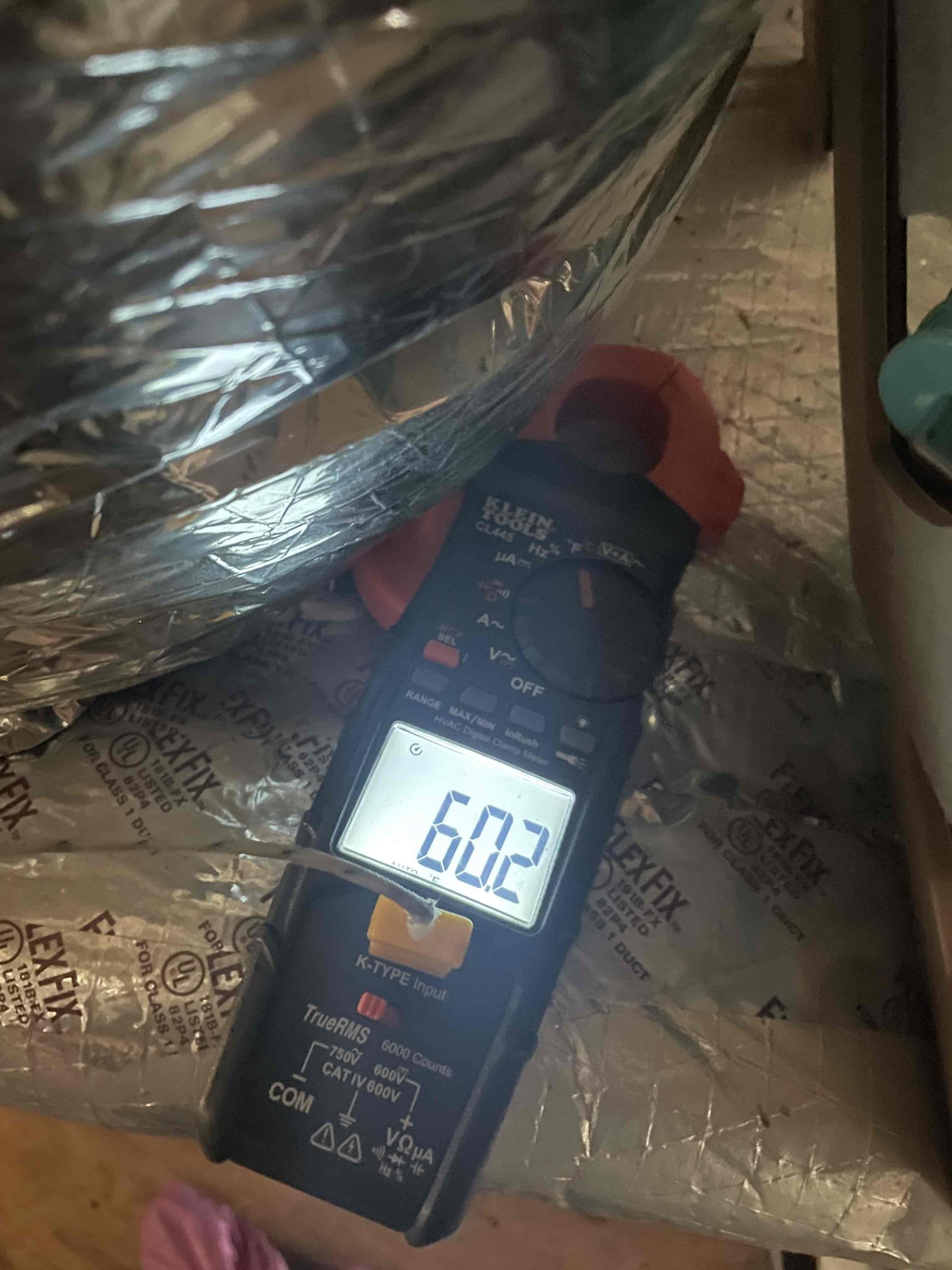 Anna, TX - Armstrong air 2017 furnace. Homeowner stated unit was not keeping up upstairs. Supply temperature measured at 65. Measured refrigerant pressures and found them to be low. This confirms system has a refrigerant leak. Leak is more than likely at evaporator coil as I cannot see any leaks outside. Found water draining out of secondary drain line outside. Advised homeowner should any blockage happen to the secondary line it will cause water to come through the ceiling. Outdoor electrical including contactor and capacitor were testing on the edge of manufacturer specifications and will likely need to be replaced soon. Provided options for coil replacement not under warranty, drain line clearing, and for the maintenance program. Homeowner elected to go forward with all three. Advised homeowner we have coil ordered and will likely be ready Friday or Monday. Added 3.5 lbs of 410a to allow system to cool in the mean time. Also cleared drain line and tested to verify all bloackages have been remo