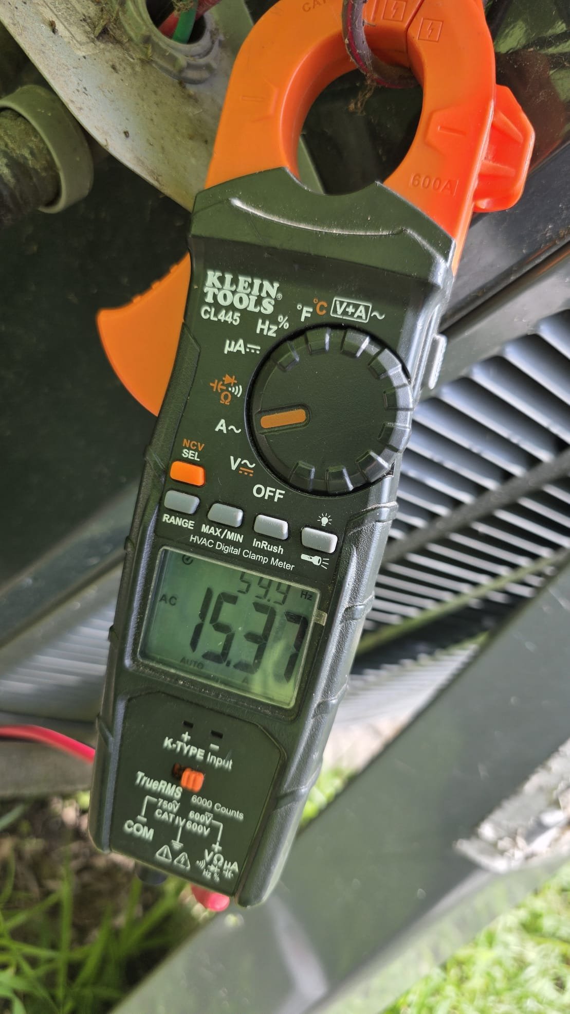 Van Alstyne, TX - Found bloated capacitor. Client approved to change capacitor. 