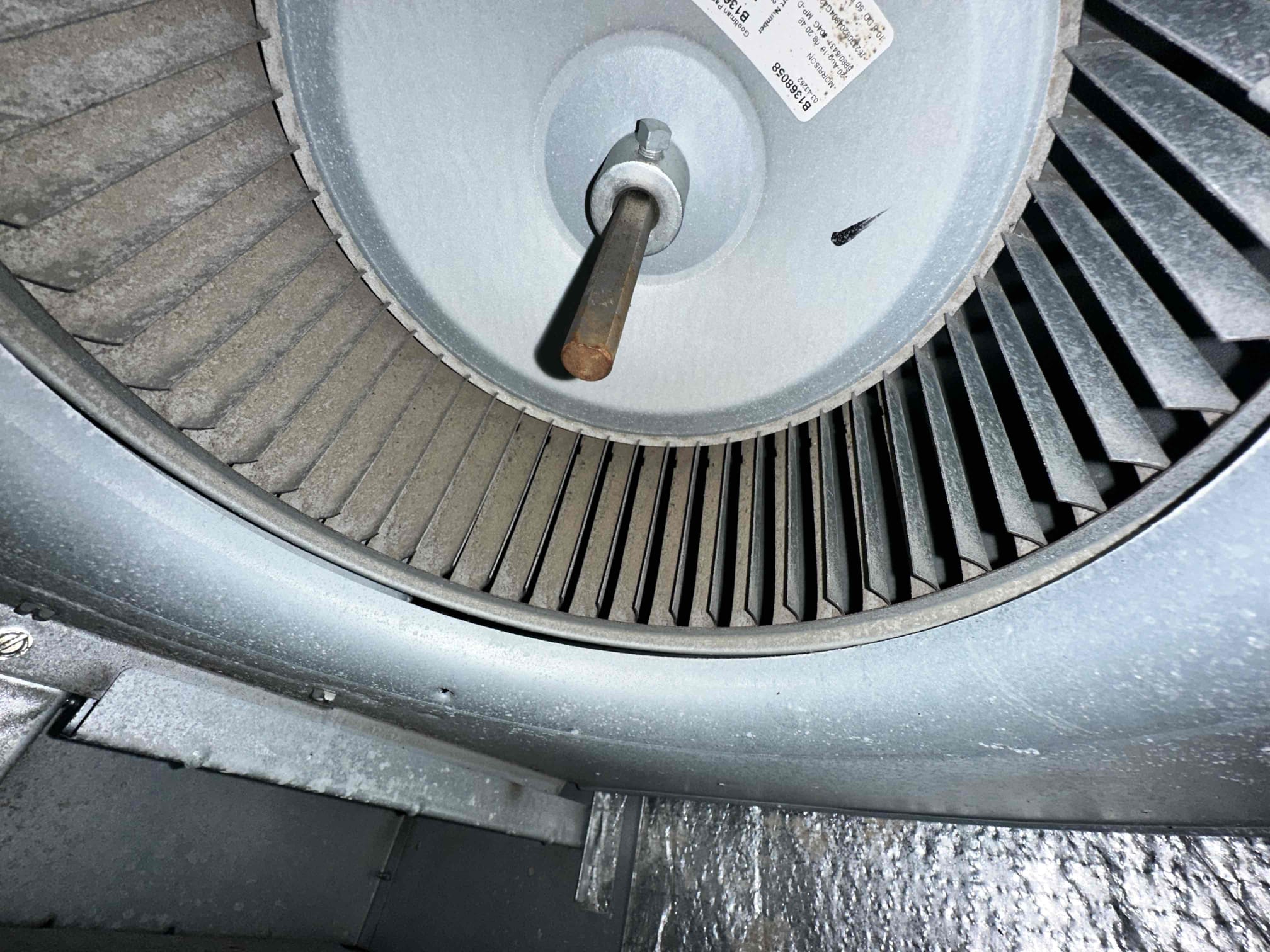 Allen, TX - I performed a single cooling maintenance on a 2015 heat pump system. I checked amps, capacitors, filter, electrical, cleanliness, drains, and air quality. During my thorough evaluation, I discovered that the indoor unit needs cleaning. I discovered a temperature split that is okay but can be improved with the cleanings. The air quality test indicated that the home has high chemical and particulate content. The indoor unit is forming growth, as well. I presented options to address these concerns at the time of service. 