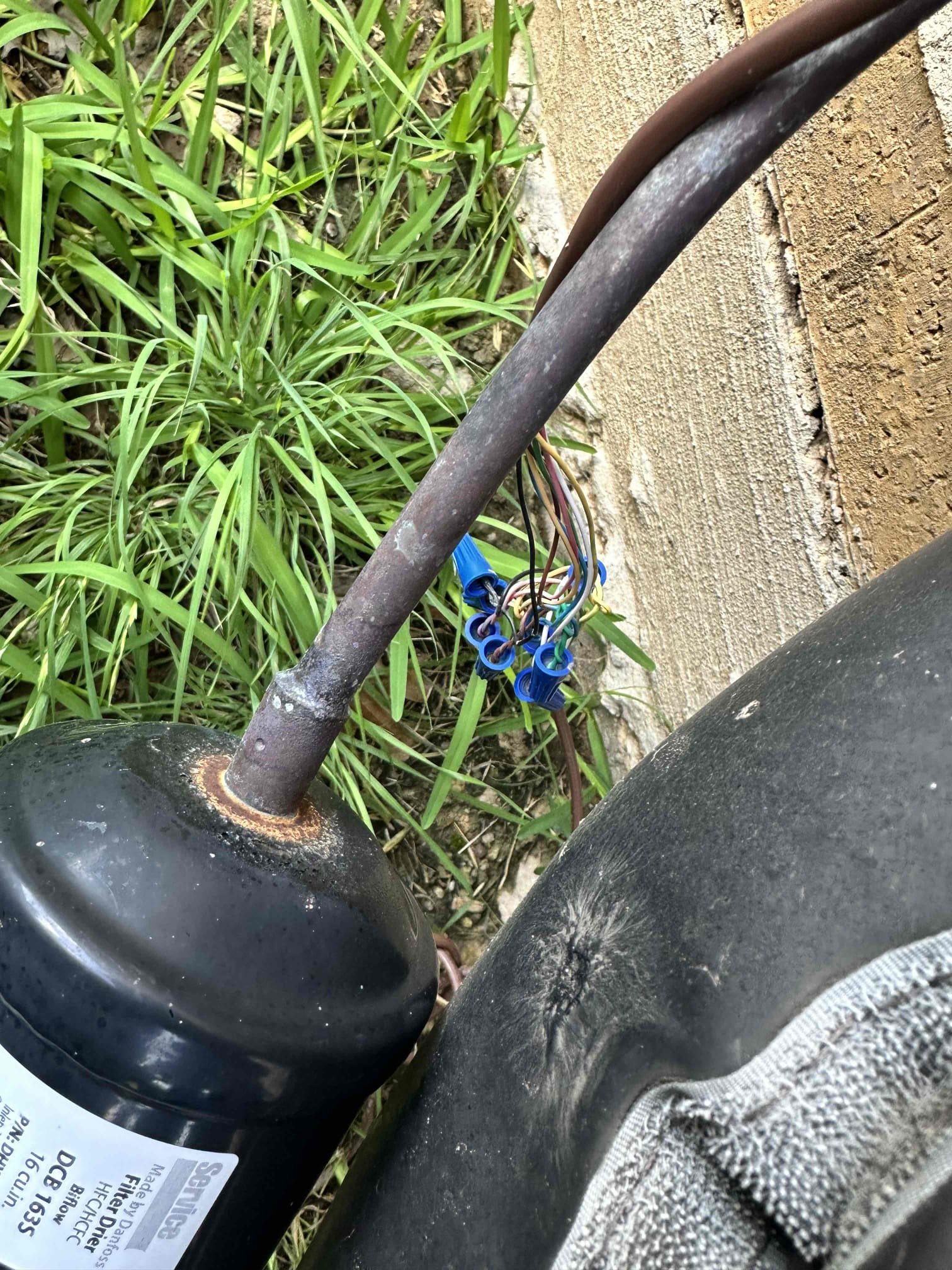 Melissa, TX - I performed a single cooling maintenance on a 2021 heat pump system. I checked amps, capacitor, filter, electrical, treated the drain, rinsed the outdoor unit, and tested the safeties. I reconfirmed that the capacitor needs replacement because it failed testing, and the evaporator coil is dirty causing water to be slung into the equipment’s insulation. This can lead to serious damage. The blower motor’s bearings are worn out. The motor is still operating within normal range. I presented options to address these concerns during the time of service. 