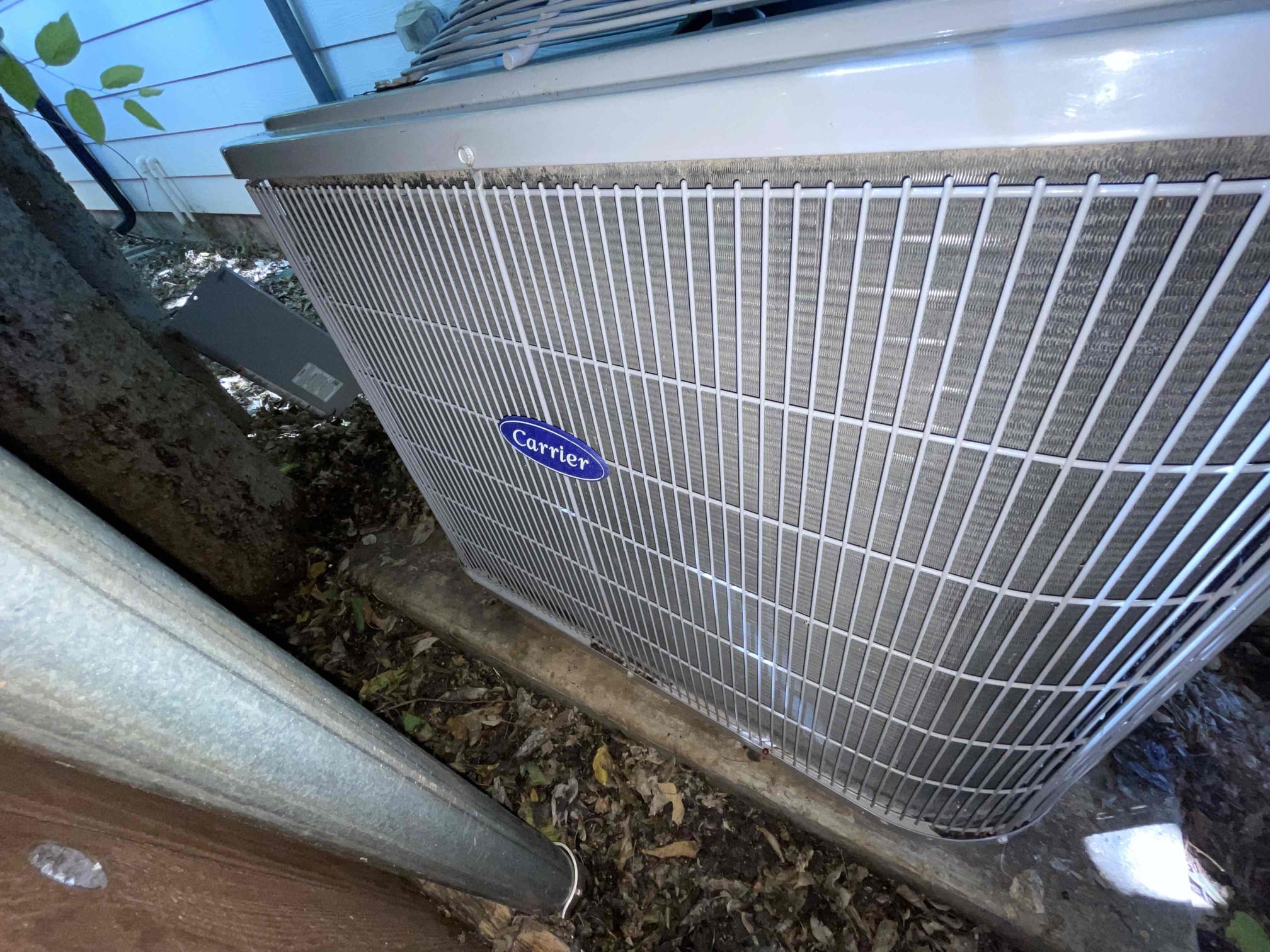 1. Visually inspected condenser coil for leaks and abnormalities.
2. Inspected condenser fan motor, blades and bearings.
3. Inspected, cleaned, and, tightened wiring connections.
4. Measured capacitance of  compressor/fan motor capacitor.
5. Inspected and measured resistance of contactor
6. Measured compressor current draw.
7. Measured condenser fan motor amp draw.
8. Inspected and replaced return filter.
9. Inspected return plenum for dust or debris.
10. Inspected evaporator coil for cleanliness and oxidation.
11. Inspected blower motor/ blower wheel for dust and debris
12. Measured blower motor current draw.
13. Measured temperature differential from supply to return. 20 degrees measured.
14. Tested drain lines for proper drainage and treated to prevent blockages.
15. Rinsed condenser with water to promote heat exchange and reduce stress on system by removing dust and debris.


Upon arrival found thermostat reading 70% humidity and indoor temp 68. Found all 3 bathroom vent fans in ho