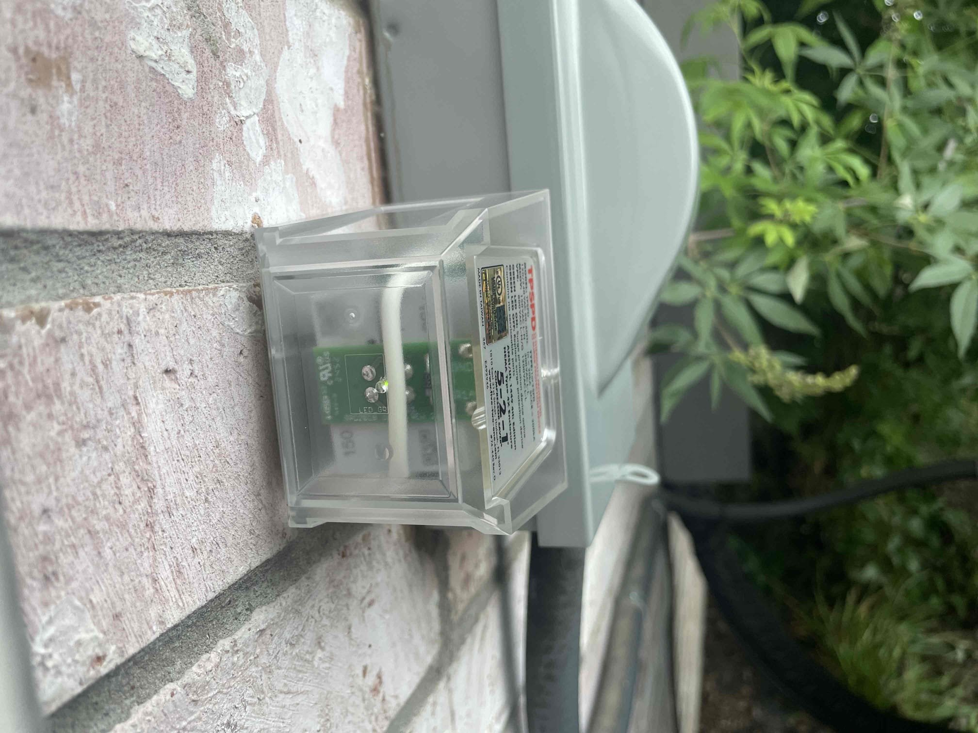 Van Alstyne, TX - Performed installation of 2 surge protectors. 1 on outdoor disconnect and another at the air handeler. Tested and verified both surge protectors are light up and functioning properly. Tested and verified system was cooling on departure.