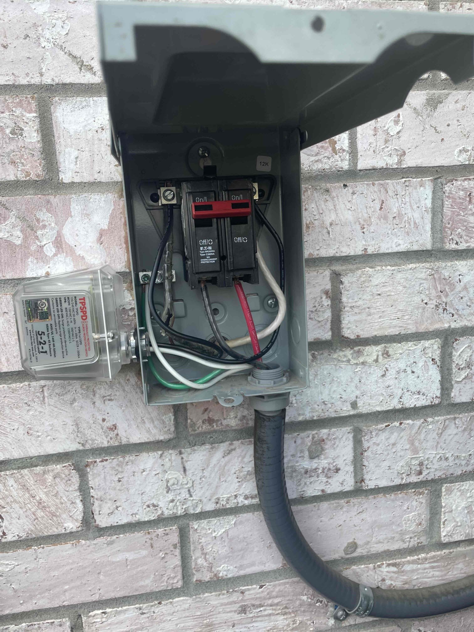 Van Alstyne, TX - Performed installation of 2 surge protectors. 1 on outdoor disconnect and another at the air handeler. Tested and verified both surge protectors are light up and functioning properly. Tested and verified system was cooling on departure.
