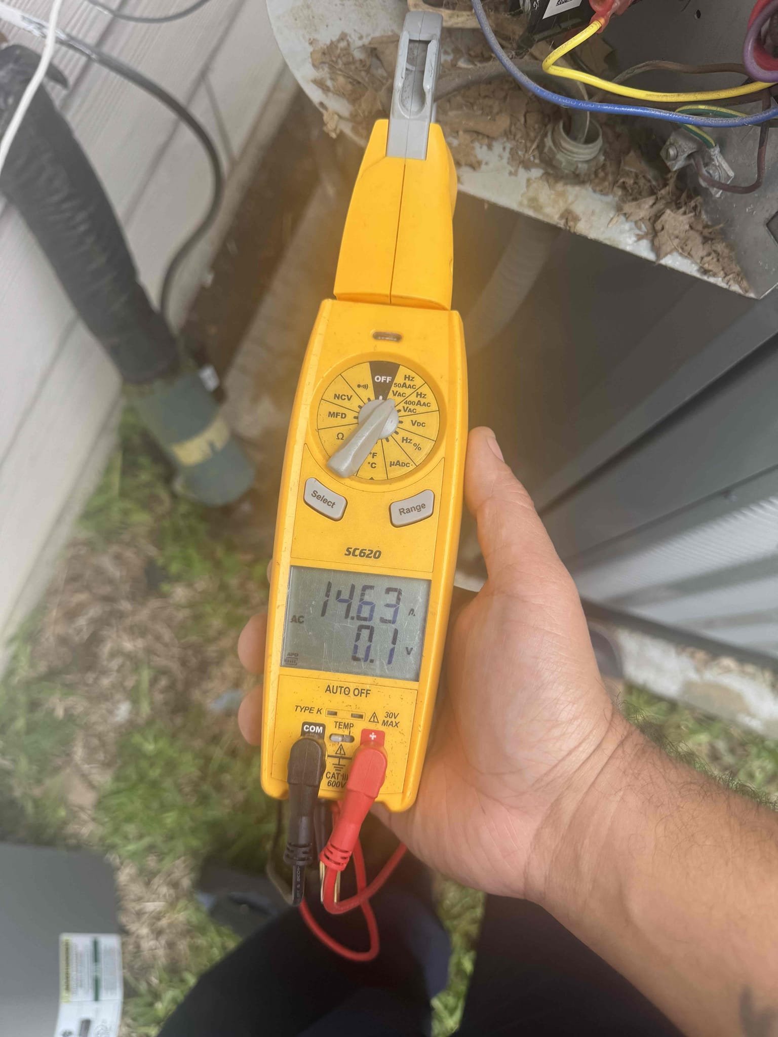 Allen, TX - Completed service call. Customer indicated there was a power outage and unit stopped working last night. Found compressor was tripping breaker. Washed outside coils and restarted unit. Compressor intermittently tripping breaker. Found outside coils very dirty. Washed as courtesy. Offered and accepted membership. Emailed quote to have compressor replaced under warranty. Left unit running and cooling for now. 