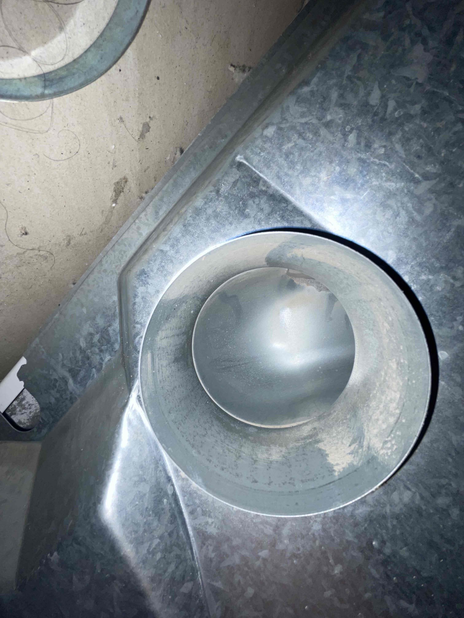 Performed dryer vent cleaning. Roof vent was extremely dirty and blocked up with only a very small hole for air to escape. Showed homeowner everything I managed to pull out of vent and advised more frequent dryer vent cleaning. 