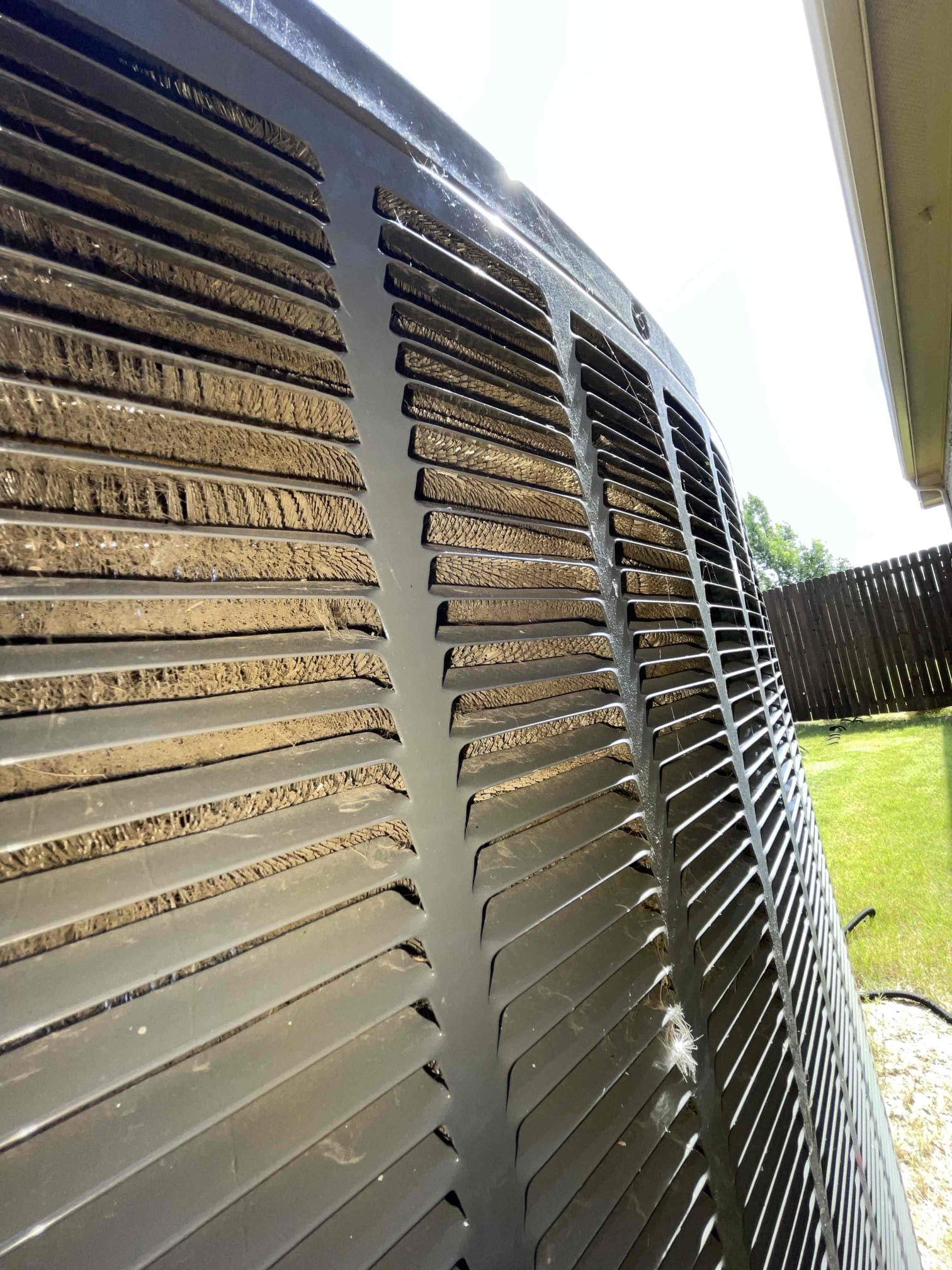 Melissa, TX - 1. Visually inspected condenser coil for leaks and abnormalities.
2. Inspected condenser fan motor, blades and bearings.
3. Inspected, cleaned, and, tightened wiring connections.
4. Measured capacitance of  compressor/fan motor capacitor.
5. Inspected and measured resistance of contactor
6. Measured compressor current draw.
7. Measured condenser fan motor amp draw.
8. Inspected and replaced return filter.
9. Inspected return plenum for dust or debris.
10. Inspected evaporator coil for cleanliness and oxidation.
11. Inspected blower motor/ blower wheel for dust and debris
12. Measured blower motor current draw.
13. Measured temperature differential from supply to return. 20 degrees measured.
14. Tested drain lines for proper drainage and treated to prevent blockages.
15. Rinsed condenser with water to promote heat exchange and reduce stress on system by removing dust and debris.

Found water in drain pan. Verified drain line is draining well. Found break in mastic seal allowing cold air