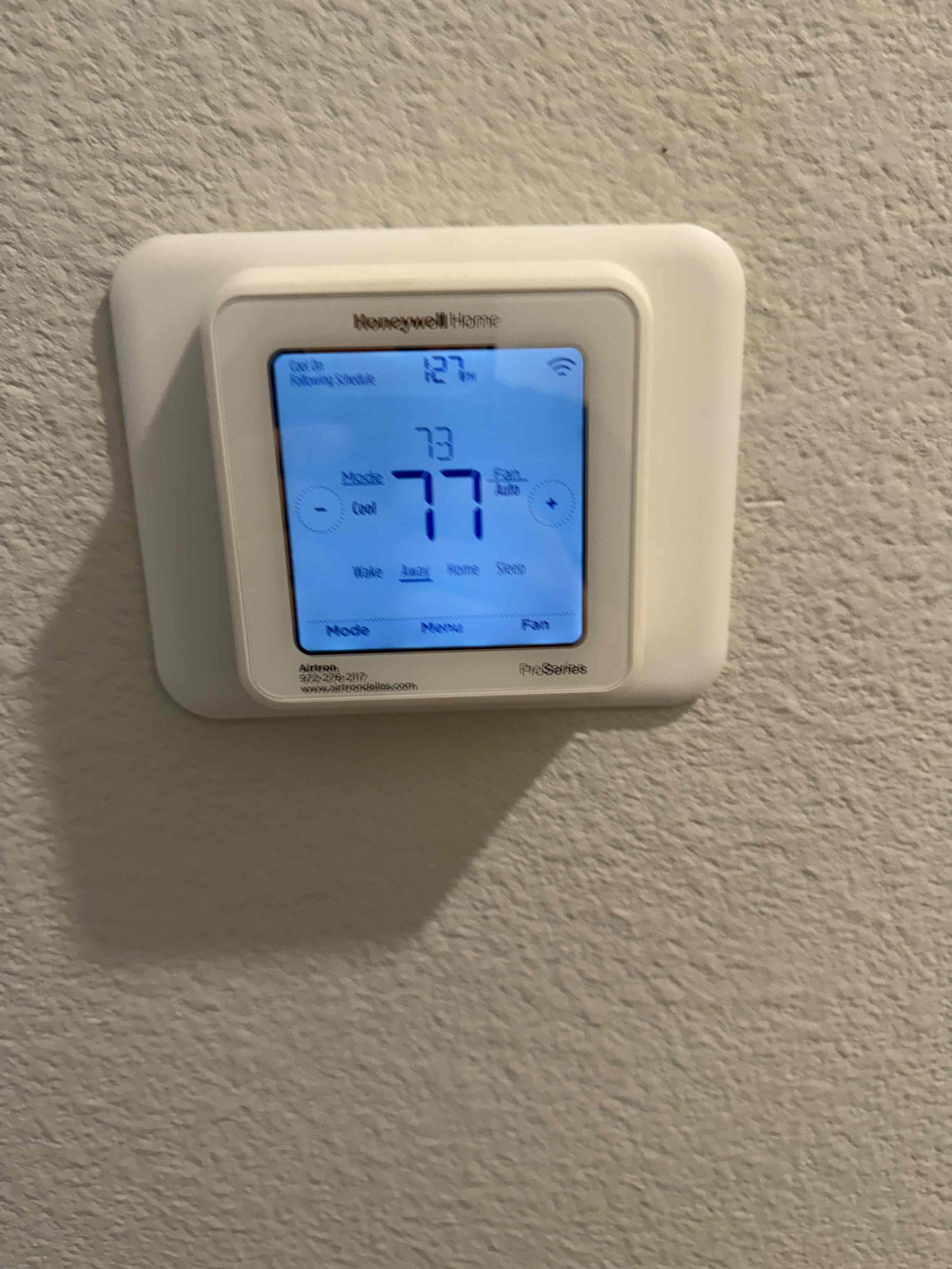 Melissa, TX - I returned and confirmed diagnosis. 
Upon arrival, the upstairs damper was seized shut. After inspecting the mechanism of the damper motor, it appears the spring is becoming stuck. I replaced the damper motor and tested the system to ensure it would open and close properly. The upstairs zone is cooling upon departure. 
