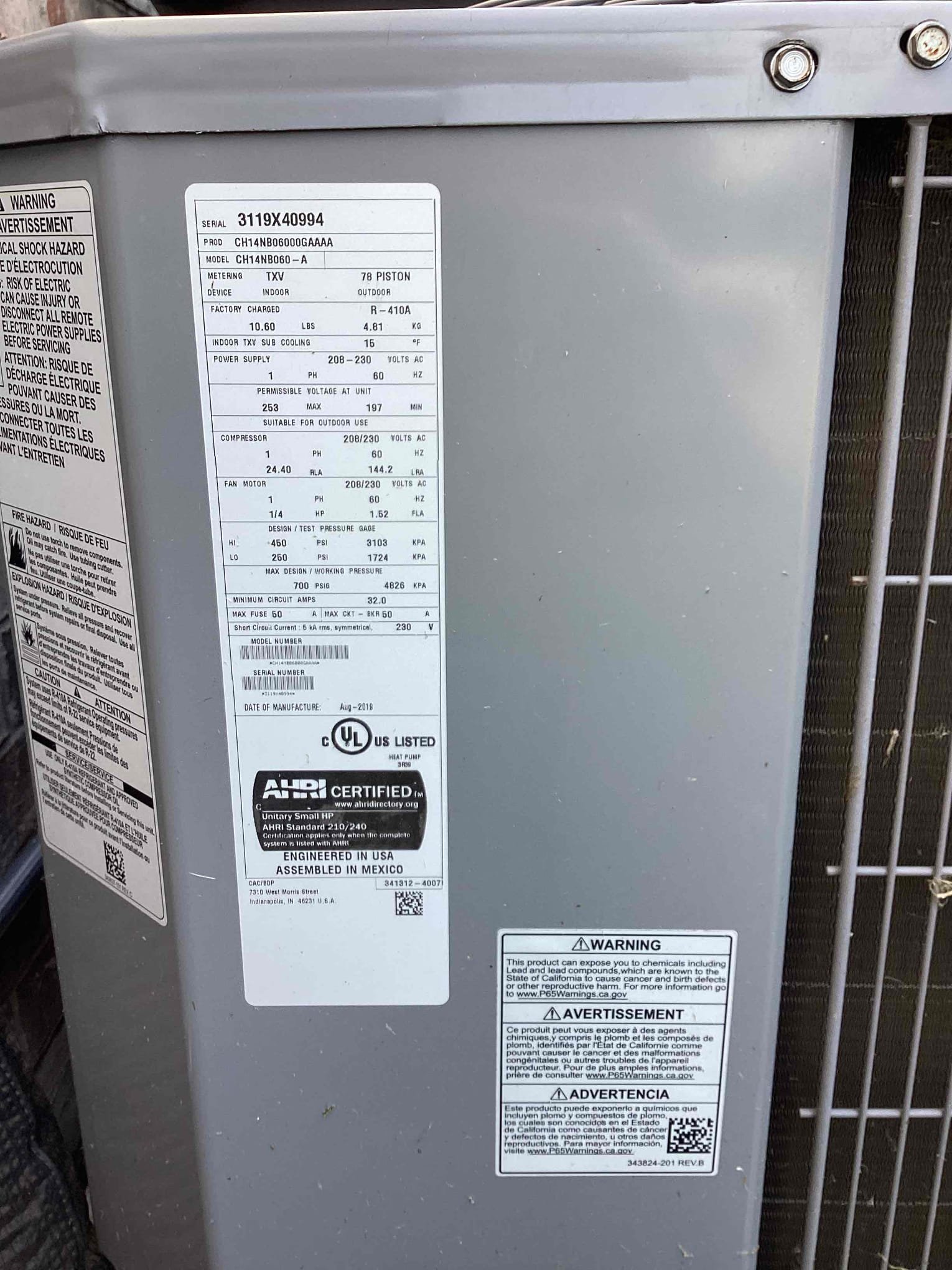 Van Alstyne, TX - Upon arrival I found that downstairs zone damper was closed. I manually opened it so that downstairs could get some airflow. Downstairs zone damper motor was bad. Need to order and replace also found evaporator coil about half frozen due to insufficient airflow and outdoor condenser coils were extremely dirty and needs cleaning left estimate for landlord to clean condenser coils. He opted to clean condenser coils himself. I did leave disconnect turned off outside, so that unit would not continue to freeze. I did use my shop vac to vacuum out all of the water that had collected in the return duct underneath the evaporator coil and tenants provided me with a towel to help soak up some of the water on the plywood inside the return cavity. Landlord said that he would give us a call in the morning if he would like to proceed with ordering the zone damper motor. 