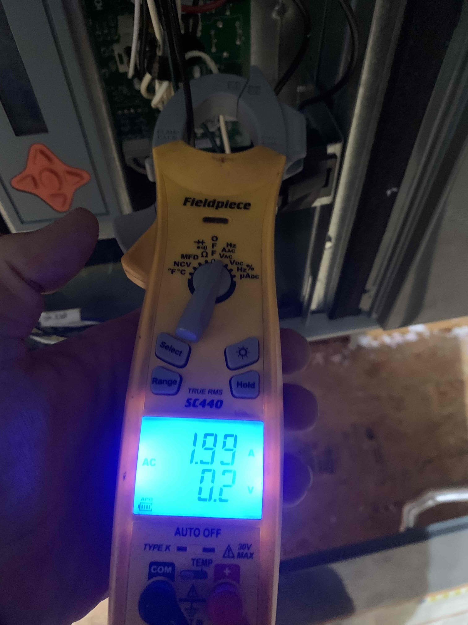 Three system AC maintenance. Customer replaces own filters, downstairs filter needs to be replaced. Checked operation of drain lines, treated them with drain solution. Measured amp draw on blower motors. Check temperature drop across coils, they are all cooling within acceptable range. Checked capacitors and contactors, they are in good condition. Clean condenser coils using water. Systems are cooling at this time.

Did a hard reset on downstairs den system, error codes did not come back.