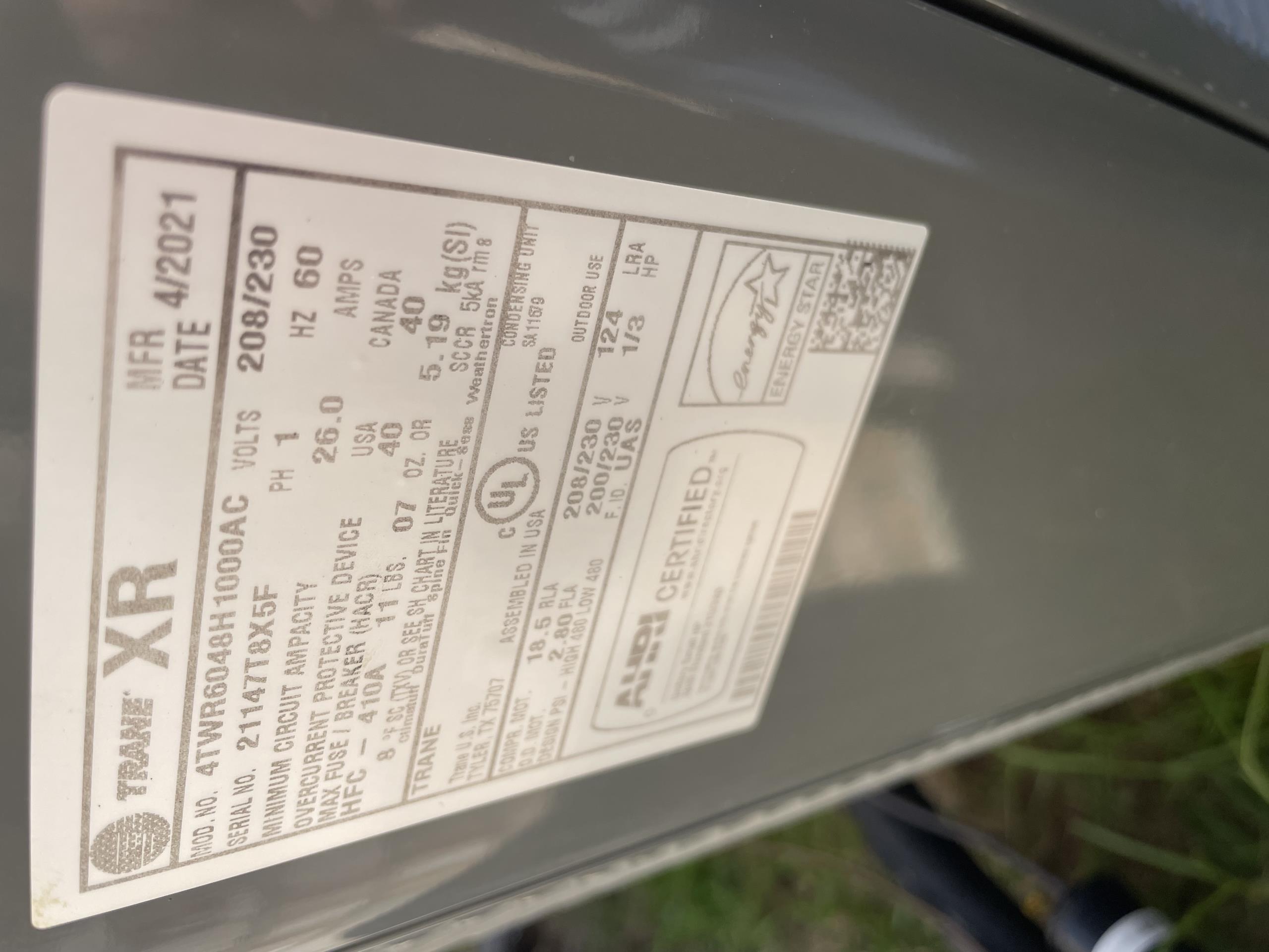 Melissa, TX - Found bad capacitor at outdoor unit capacitor was swollen. Replaced warranty capacitor tested system. System is cooling properly at this time. Checked drain line drain line is not clogged.