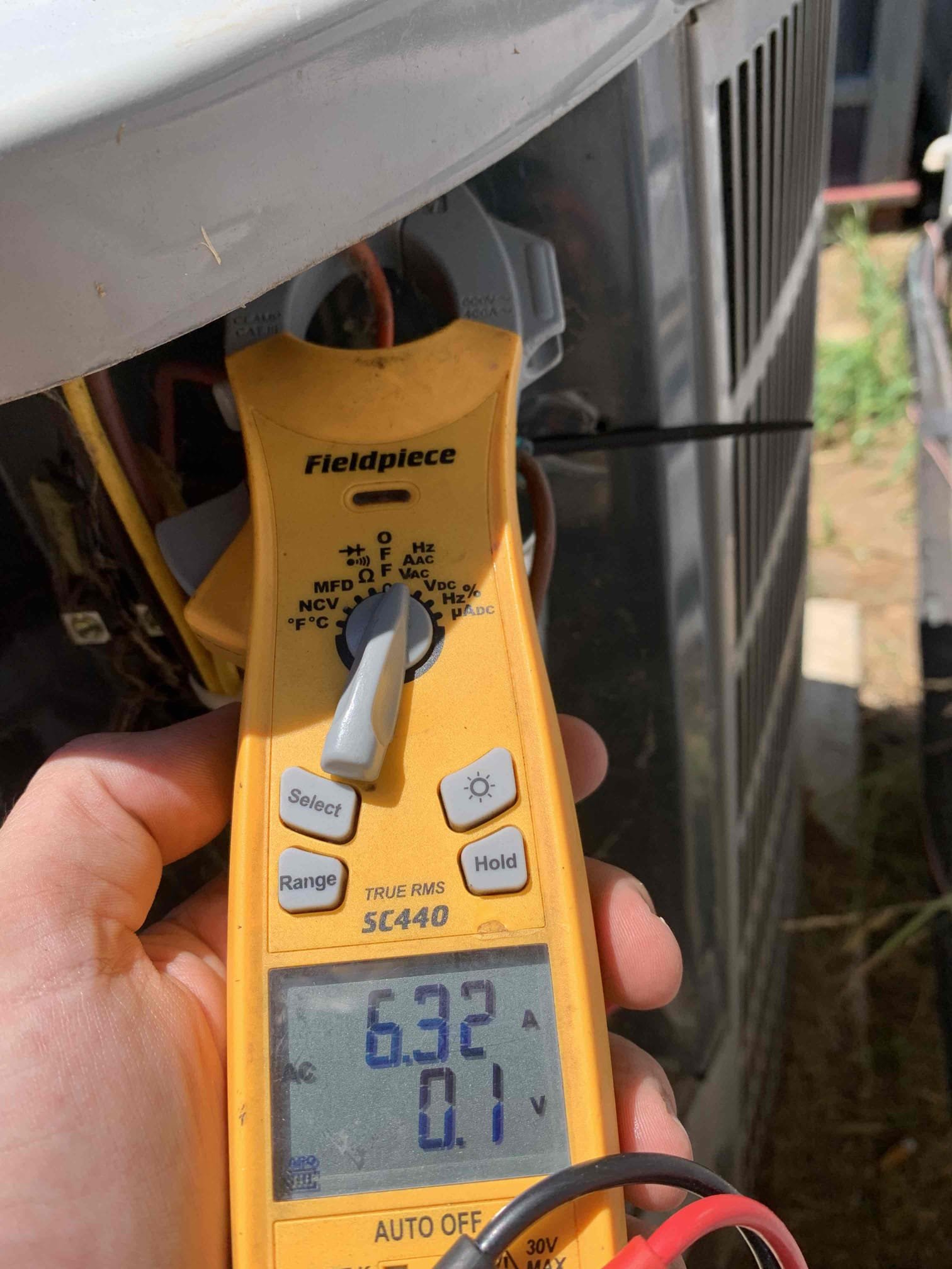 Sherman, TX - No cool on single system. Indoor blower was running but outside condenser was not. Took panel off and found that capacitor was swollen and completely dead. Condenser coil was very dirty and could not breathe. Contactor was also pitted with burn marks around contacts. Customer approved replacement of capacitor and cleaning condenser coil. Tested system after repairs were made. Measured draw on compressor and fan motor. System is cooling at this time.