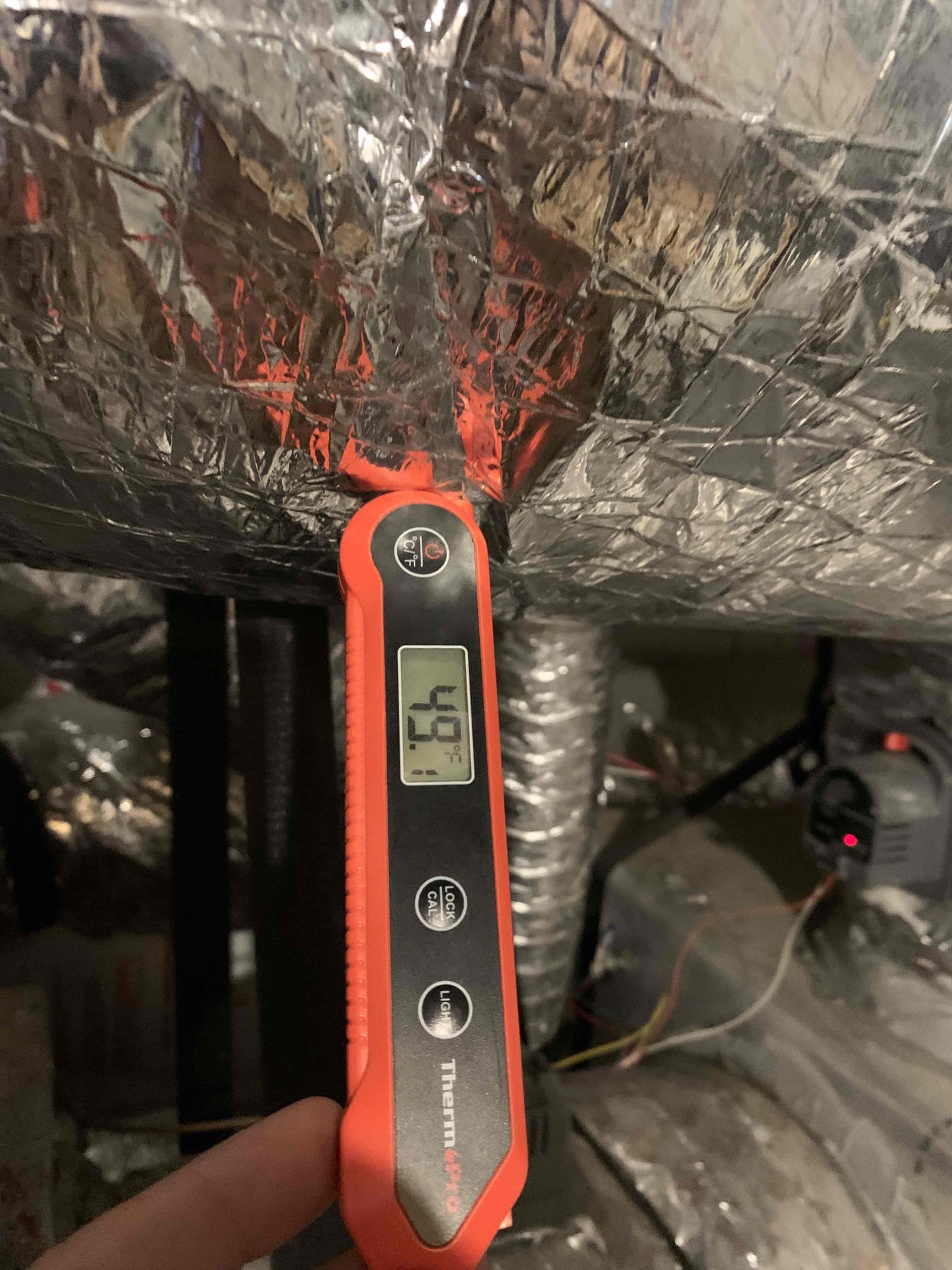 Anna, TX - Customer had concerns about front room getting hot.Thermostat was set for cool and dampers were opening correctly. Noticed that zone board was going into low temperature lockout and would shut the unit off after a few minutes of running. Sensor was located right off of coil at the front of the plenum. When thermostat is set to 68-70 the temperature was too cold coming off the coil. Moved sensor back to where it’s sensing more accurately. After adjustment, system stayed running like it should. All ductwork is connected and air is coming out of all vents. System is cooling at this time. 