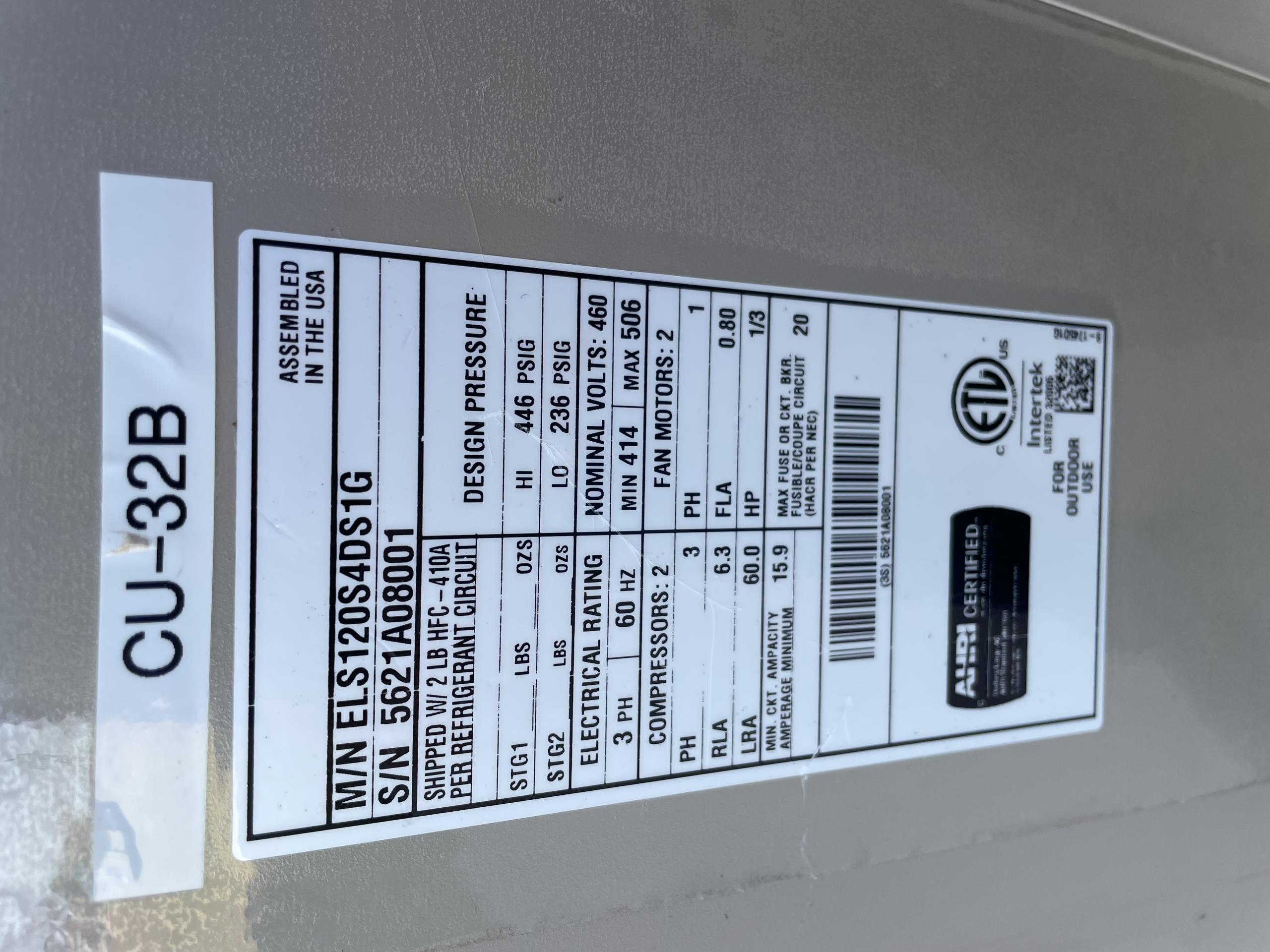 Melissa, TX - Upon arrival we found breaker was tripped due to bad three phase contactor at outdoor unit. Outdoor unit supplies power to the indoor unit. This was causing the thermostat to glitch. Will need to replace three phase contactor inside Lennox outdoor unit. We will need to order this part and return for install. 