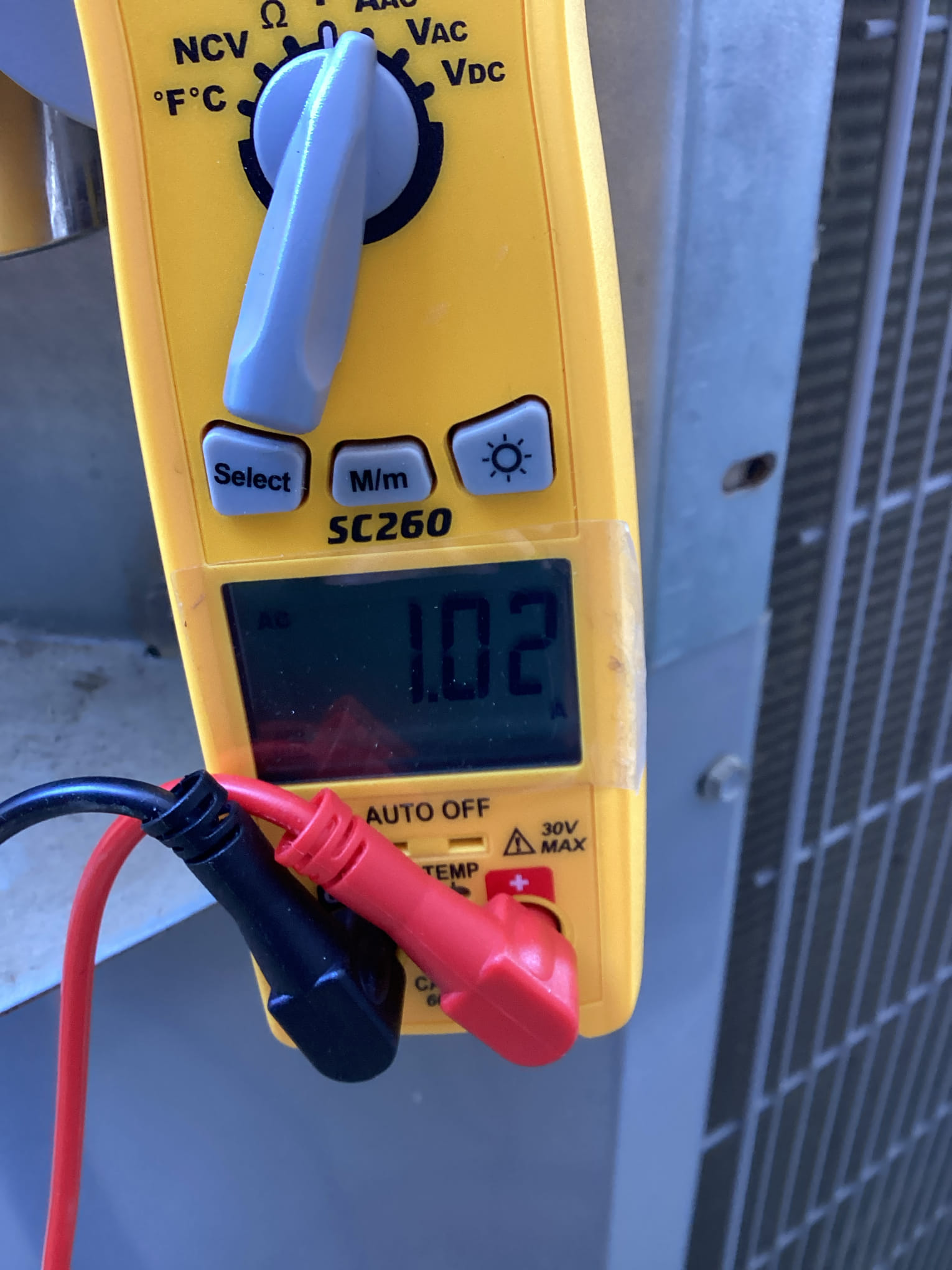 Celina, TX - Performed one system maintenance found that the capacitor at the outdoor unit was running low

Informed homeowner that the capacitor was low, he will wait on this.

System is running properly and drain line was clear