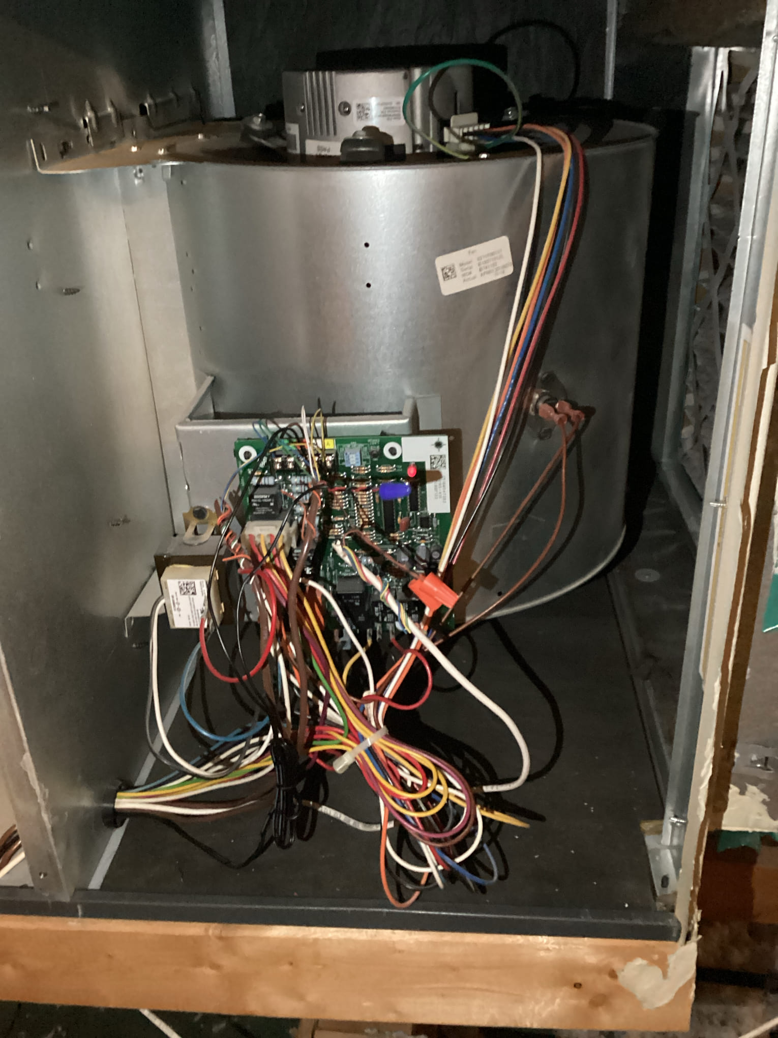 Celina, TX - Performed one system maintenance and found no issues. I did notify the homeowner that the capacitor is getting a little low for the fan. It was reading a 4.8 out of 5. 

I performed a dryer vent cleaning. Dryer vent is now clear.

I tested drain lines. Drain line is clear and system is running properly at this time.