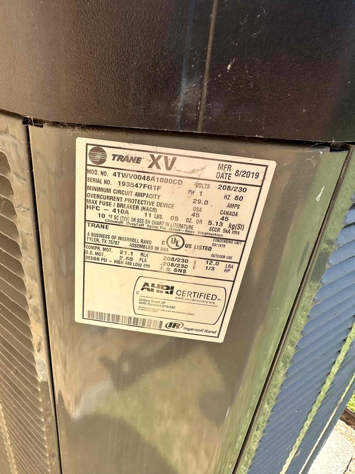Denison, TX - No cool on single system. Customer stated that it was blowing out hot air as if it was in heating mode. Checked fault codes on thermostat and getting error 184.10 meaning Switch over valve is in incorrect position. After speaking with tech support, learned that it is a common problem with this unit and it just needs an update on the inverter drive outside. Office is looking into part for update. System is cooling at this time. Explained how to reset system in case it happens again before we come back out. 