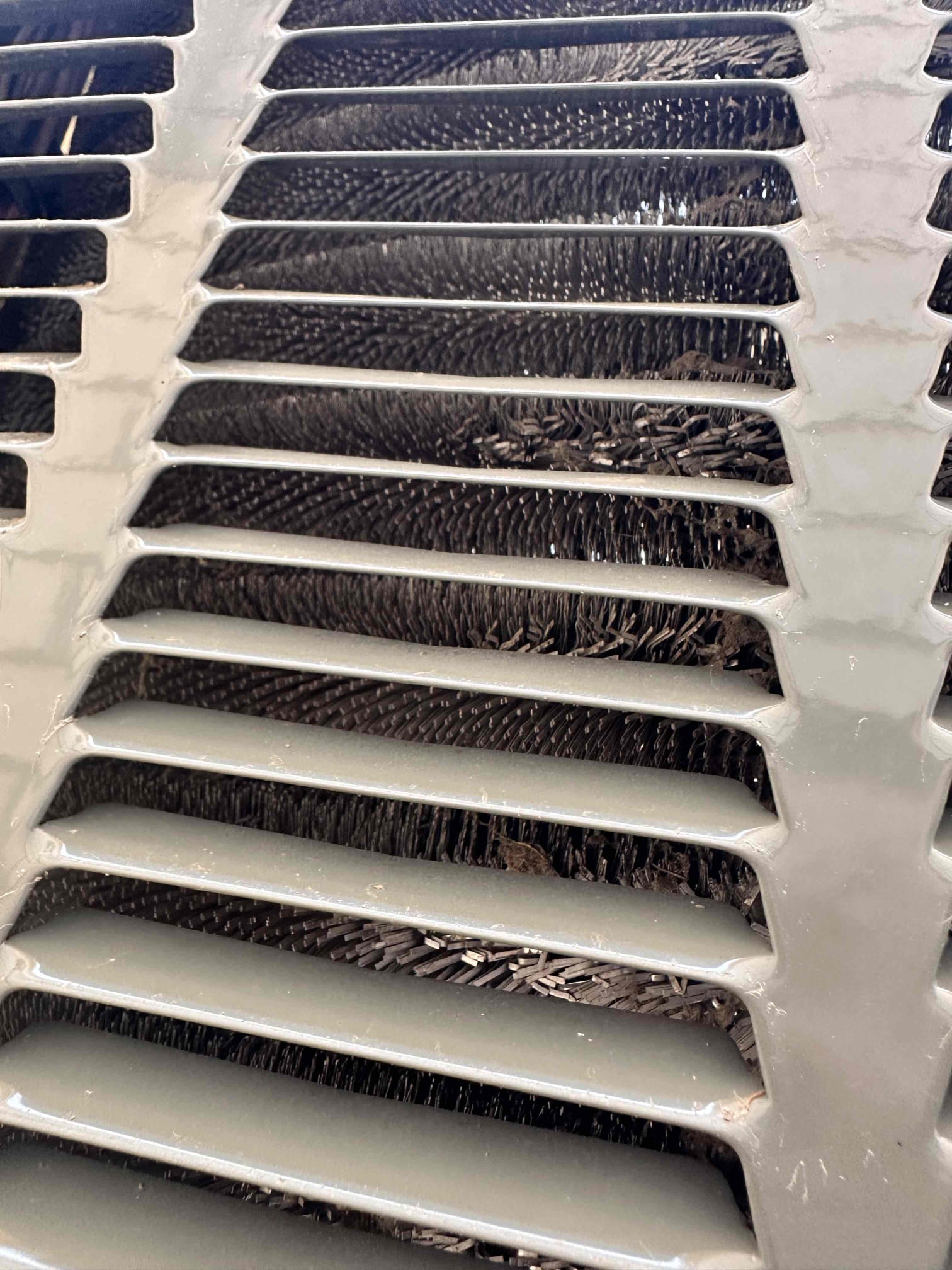 Melissa, TX - Customer was having concerns of system not keeping up with temperature. Checked temperature split across system, only getting 15° drop. Filter is pretty dirty. Checked refrigerant pressures and discharge side was high with low subcooling. Condenser coil was very dirty and couldn’t breathe. Cleaned condenser coil and replaced filter. Checked refrigerant pressures after and subcooling came up to where it should and discharge pressure was lower. Also superheat went down to an acceptable range. Performed the rest of the cooling maintenance. Checked operation of drain line and treated it with drain solution. Checked new temperature drop and now getting 19° difference, 77° return and 58° supply. Checked capacitor and contactor, both are within acceptable range. System is cooling at this time. 