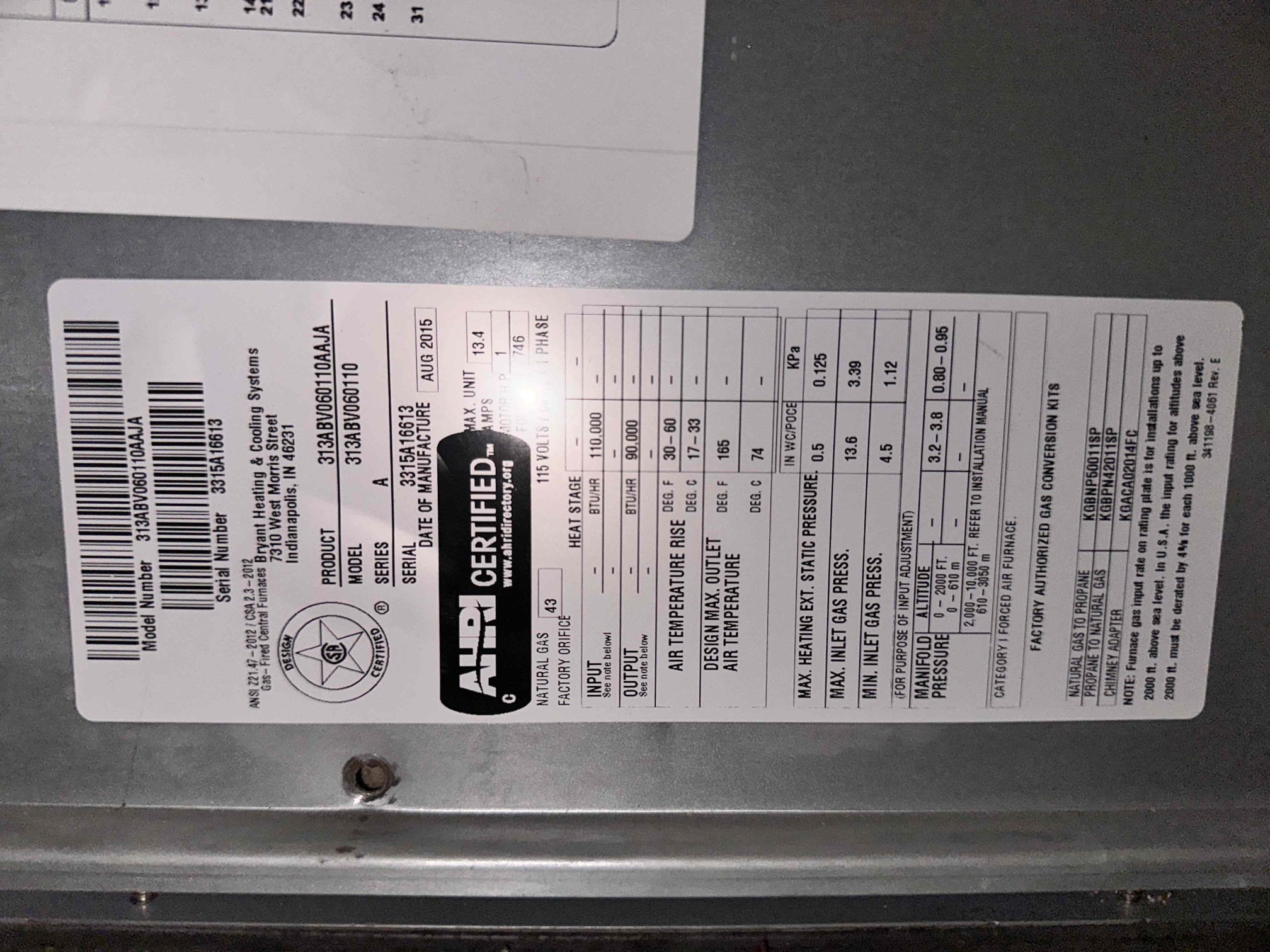 Frisco, TX - No cool on system number 3. Thermostat was set to cool but system was not running at all. Checked power at furnace and there is no voltage coming to the Y terminal from the thermostat. Removed thermostat and wired it together to imitate a call for cooling and system started working. Thermostat is intermittently not working. Thermostat will need to be replaced. Sent estimate to customer and they will let us know. 

-T-6 thermostat is different than current one but still has Wi-Fi capabilities
- 8000 thermostat is exact same thermostat that is currently installed