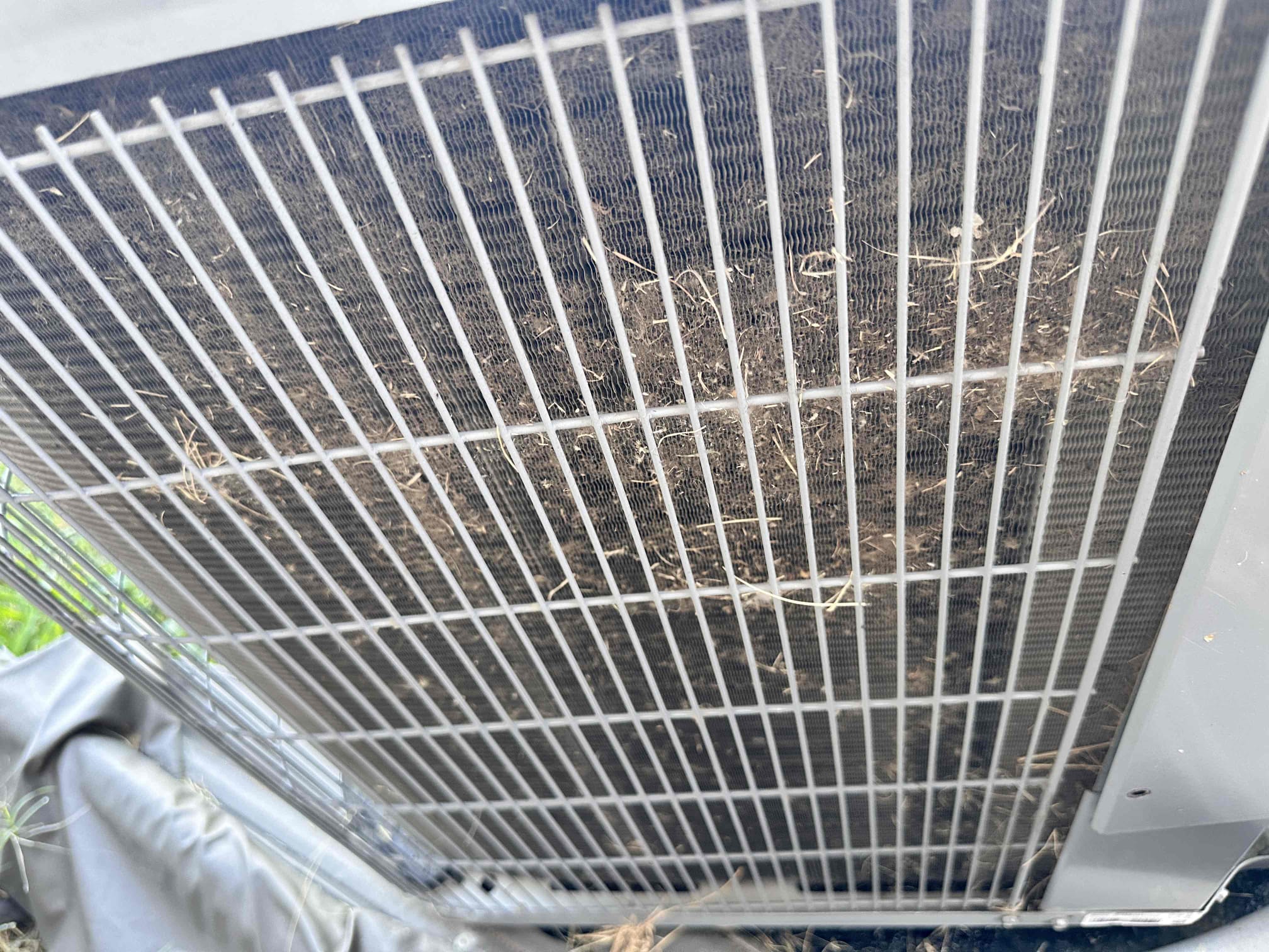 Princeton, TX - Arrive for 1 system AC maintenance. Customer did not have filters, she is going to get them soon. Set thermostat to cool and checked temperature drop across system. Getting 19° difference, system is cooling well. Checked out drain lines and treated primary 
with drain solution to help break down algae. System has safety float switch and blow out valve installed. Next, went outside to condenser. Measured amp draw on compressor and fan motor. Checked capacitor and contactor. Recommended replacing capacitor, customer is going to call a little late to schedule it. Cleaned condenser coil using water. System is cooling at this time. 