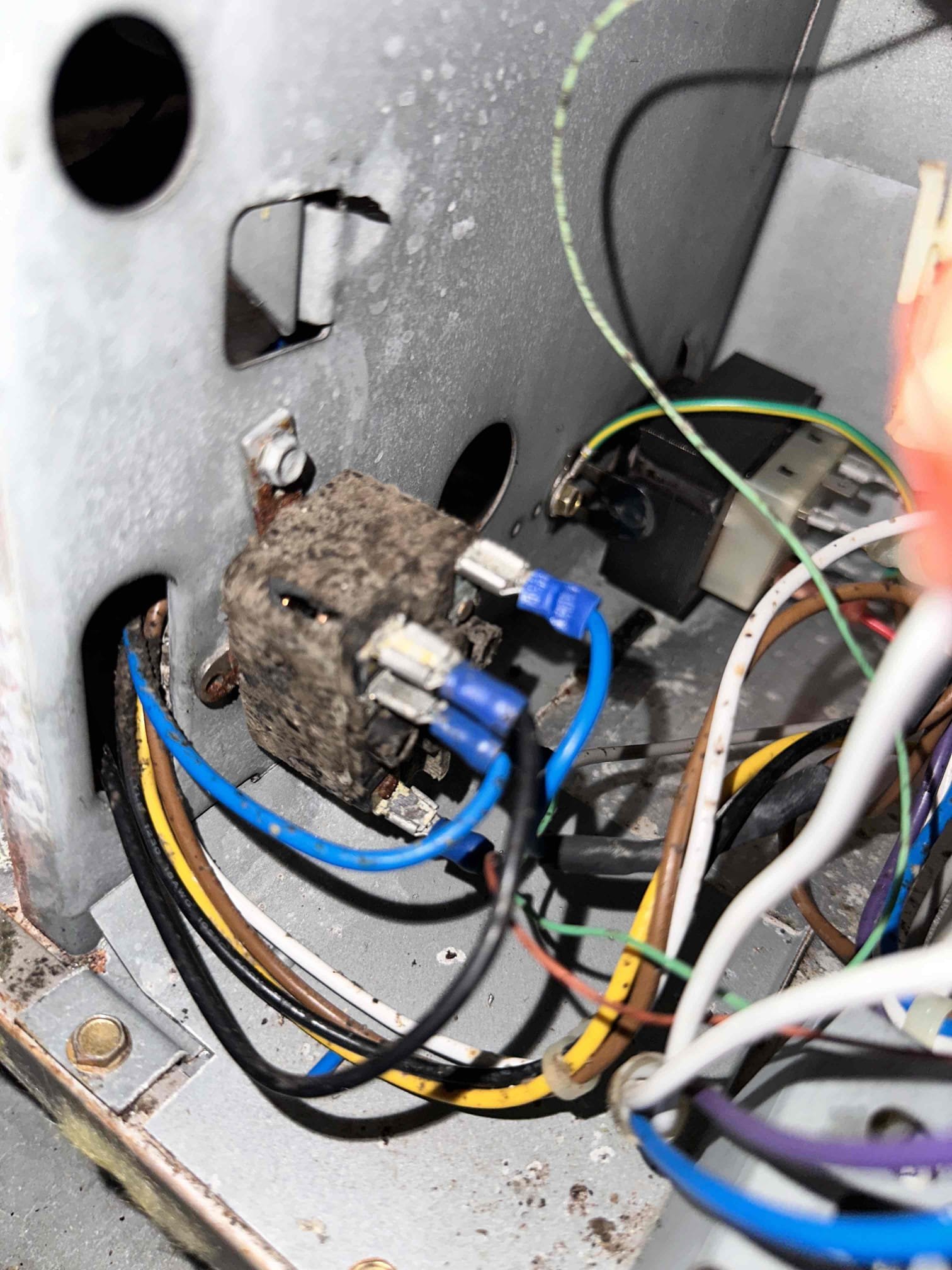 Princeton, TX - No cool on zone system. Thermostats were set to cool but nothing was running. Thermostats are sending a cooling signal to zone control board but that’s where it stops. Found that relay for fan motor got a surge of electricity and is no longer functional. Also found that disconnect had melted internally. Need to replace relay for fan motor as well as disconnect. After those are replaced we will be able to see if there are more issues or not but there is no way to verify until those pieces get replaced. 