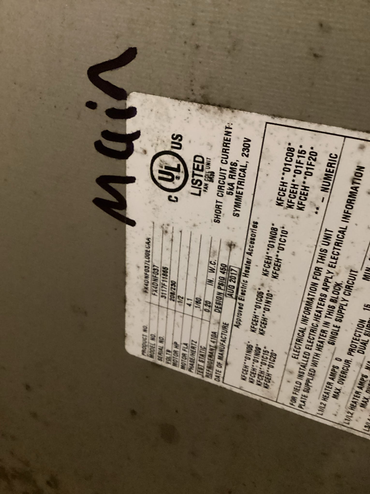 Celina, TX - Found drain line for 3 ton systems completely clogged. Unclogged drain. Noticed the system was full of mold. Advised homeowner that system is full of mold and might consider replacing system. Got with Jesse for an estimate. Customer accepted pricing. Just wanted to get with financing. Jesse will be speaking about about them With financing by tomorrow at nine in the morning. System is currently running at this time. 