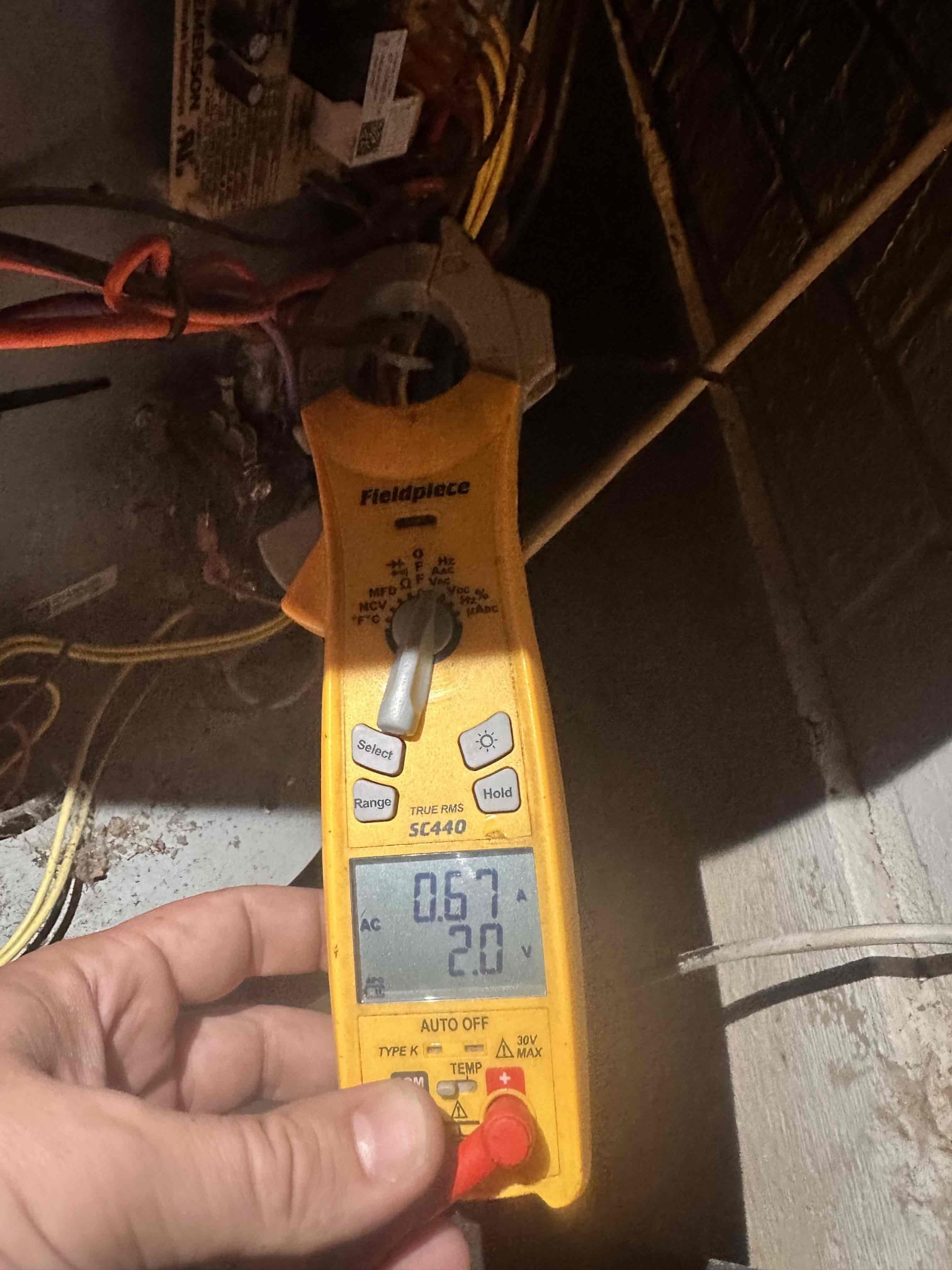 Anna, TX - Arrived for no Cool. Tennant stated that indoor unit was blowing, but it was not cold Air. Went outside to condenser and found that compressor was not running. Checked capacitor and it has failed. Customer approved repair. Replaced capacitor and tested system. Measured amp draw on compressor and fan motor. Check temperature drop across system, 81° at return and 62° at supply. System is cooling at this time.